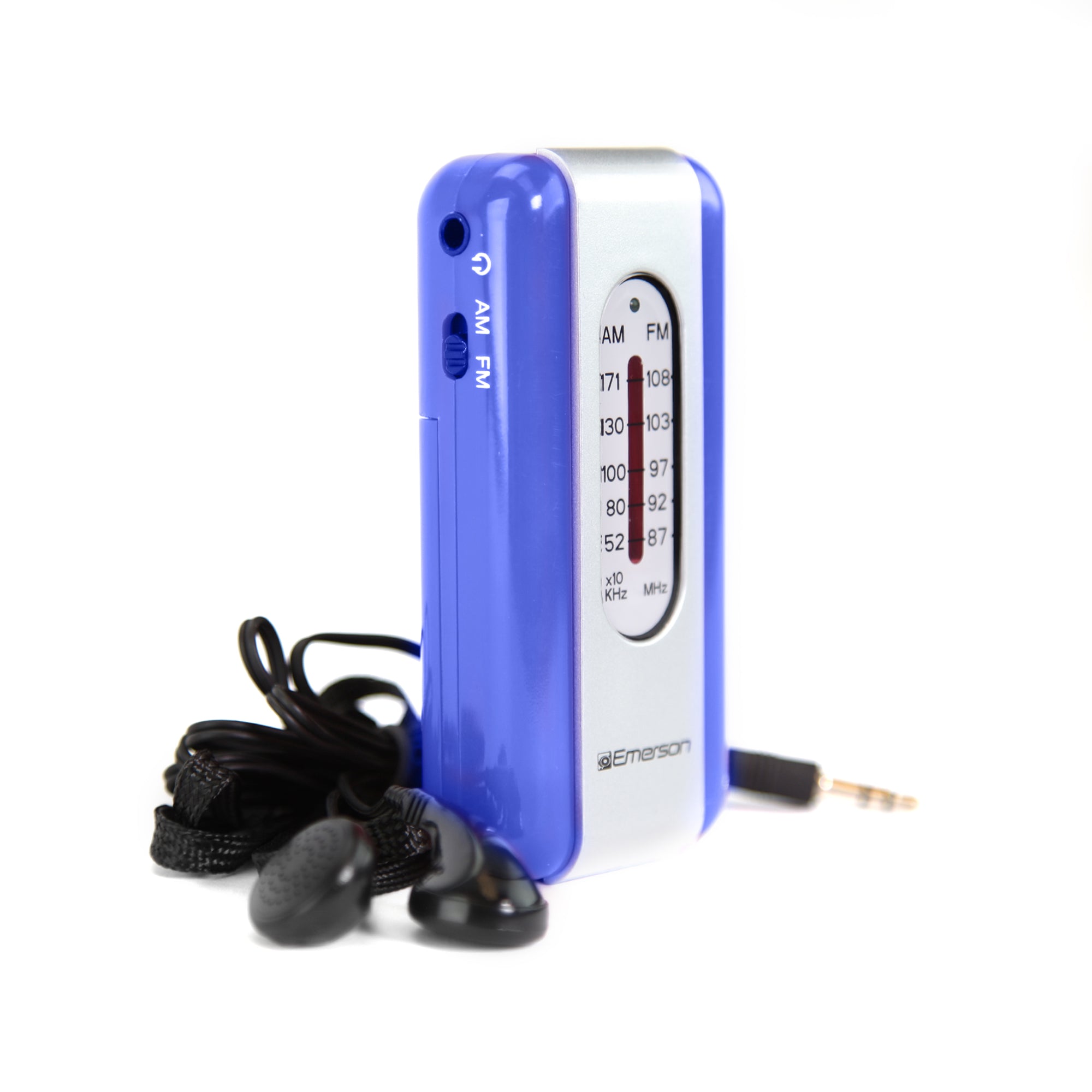 Portable AM/FM Radio with Earbuds