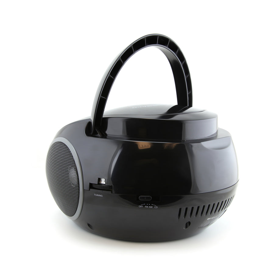 Portable CD Player with AM/FM Radio – EMERSONAUDIO
