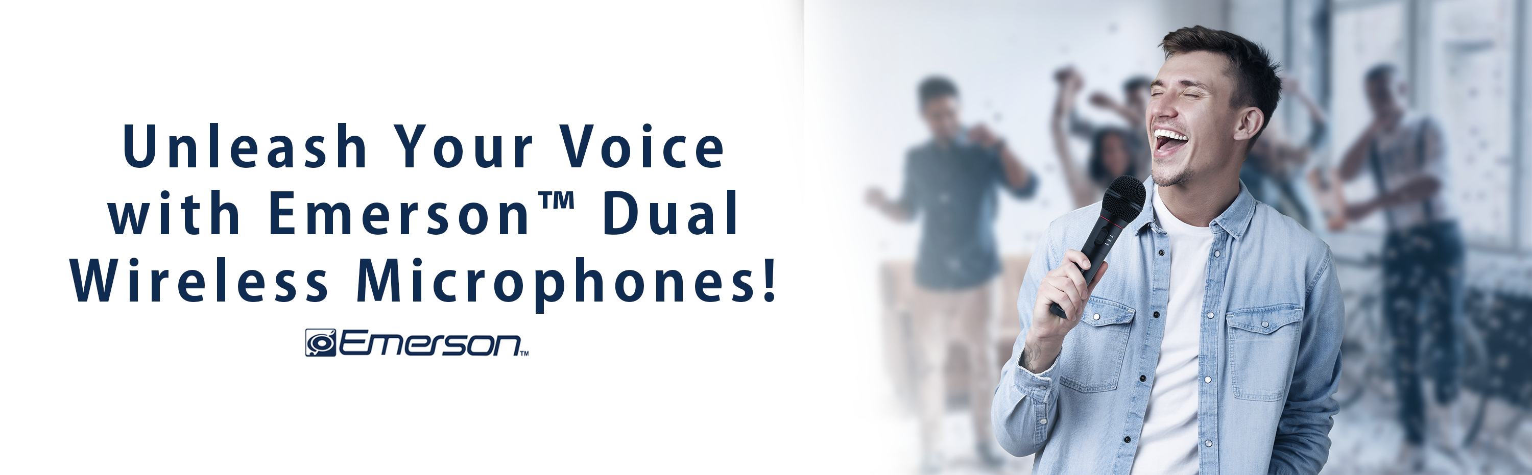 Professional Wireless Microphone – EMERSONAUDIO