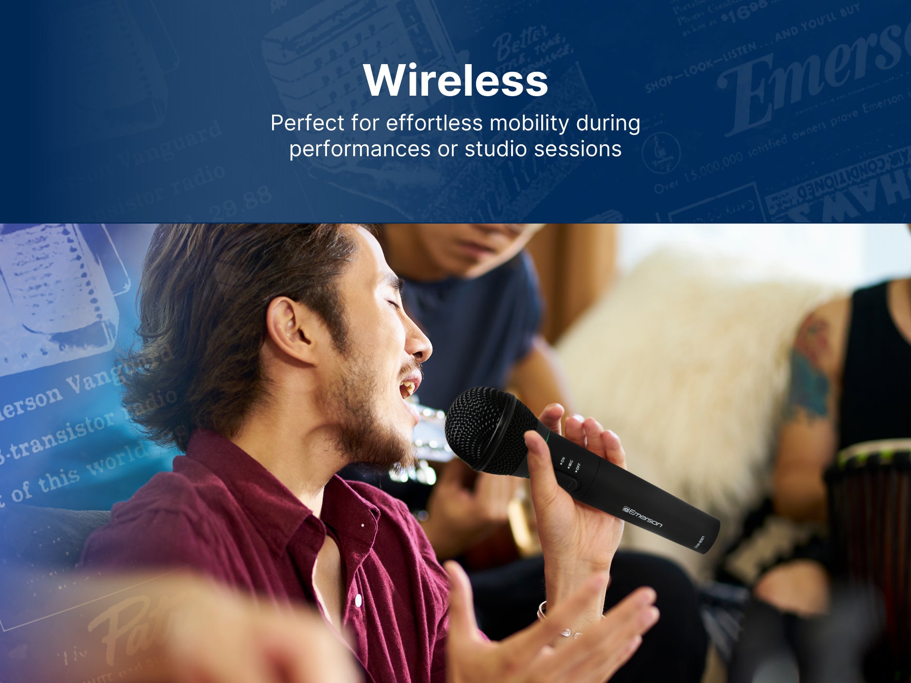 Professional Wireless Microphone