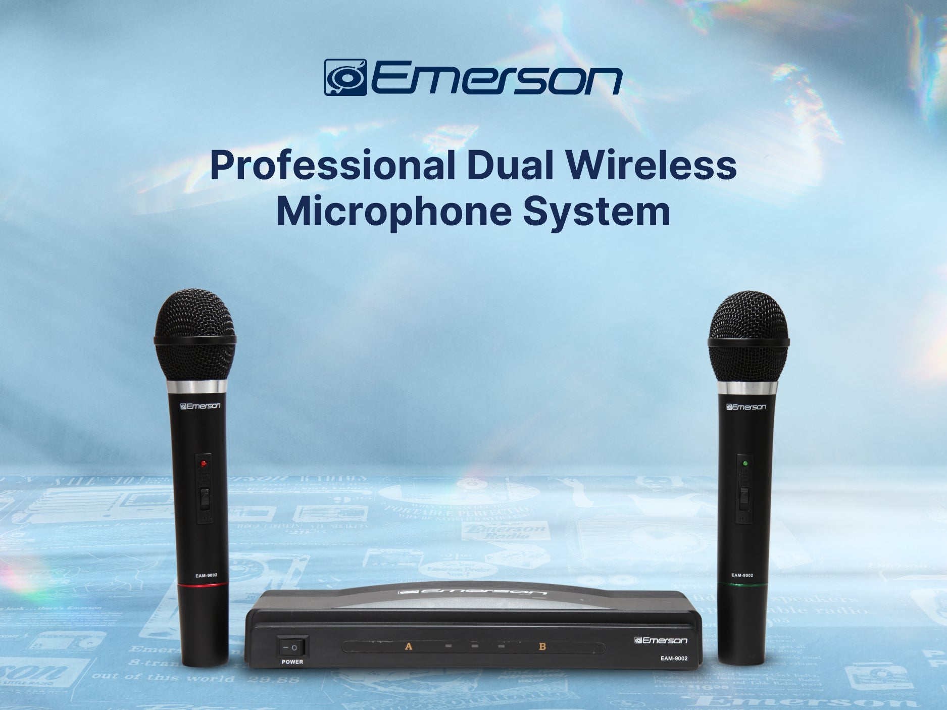 Professional Dual Wireless Microphone