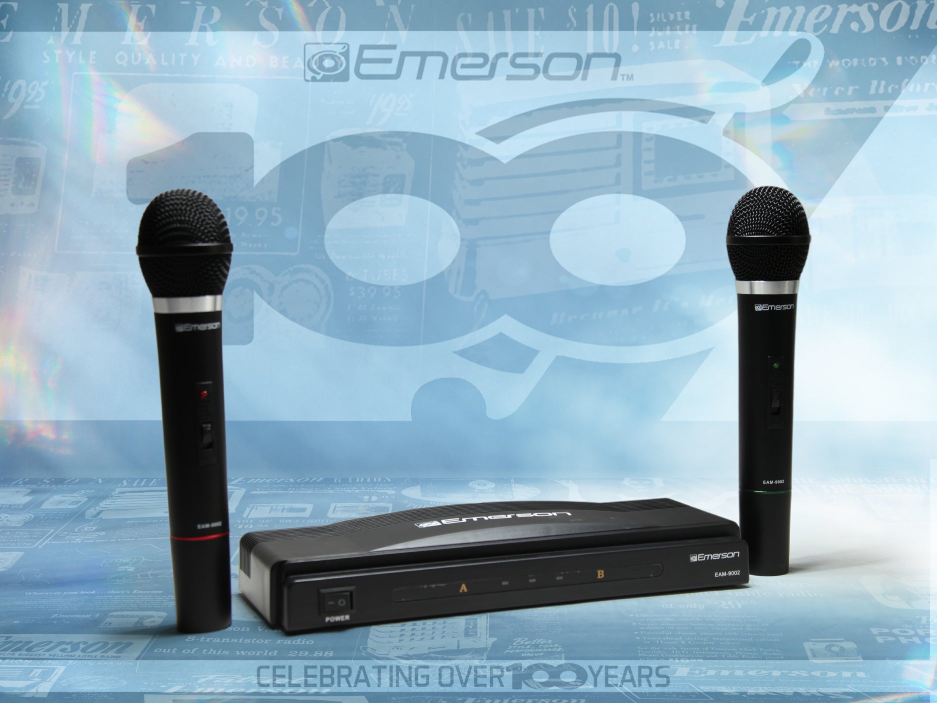 Professional Dual Wireless Microphone