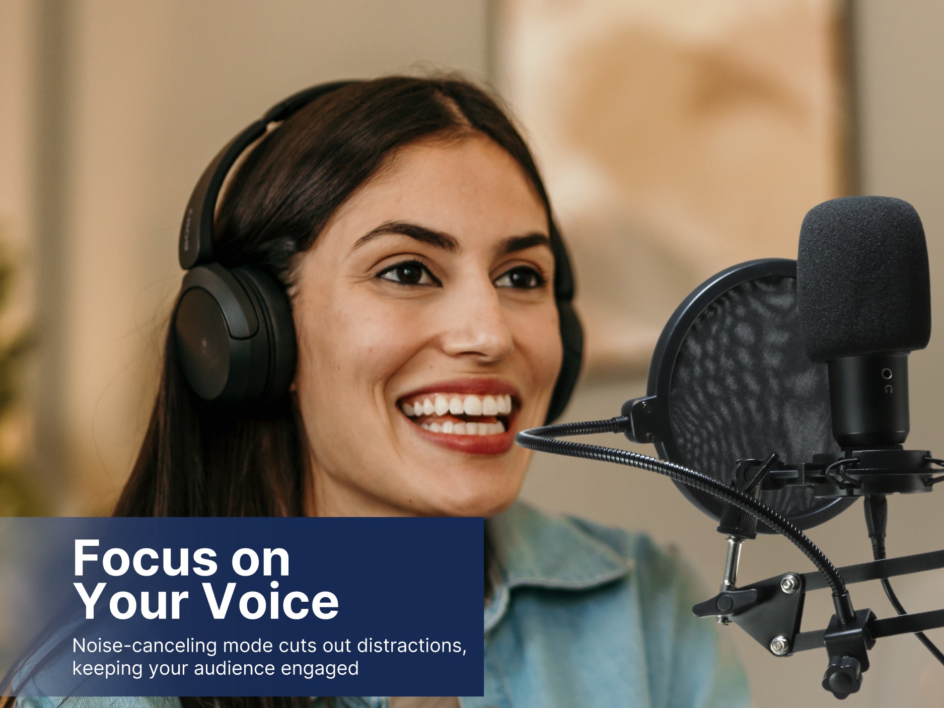 USB Gaming and Streaming Condenser Microphone
with Adjustable Arm, Pop Filter and Shock Mount