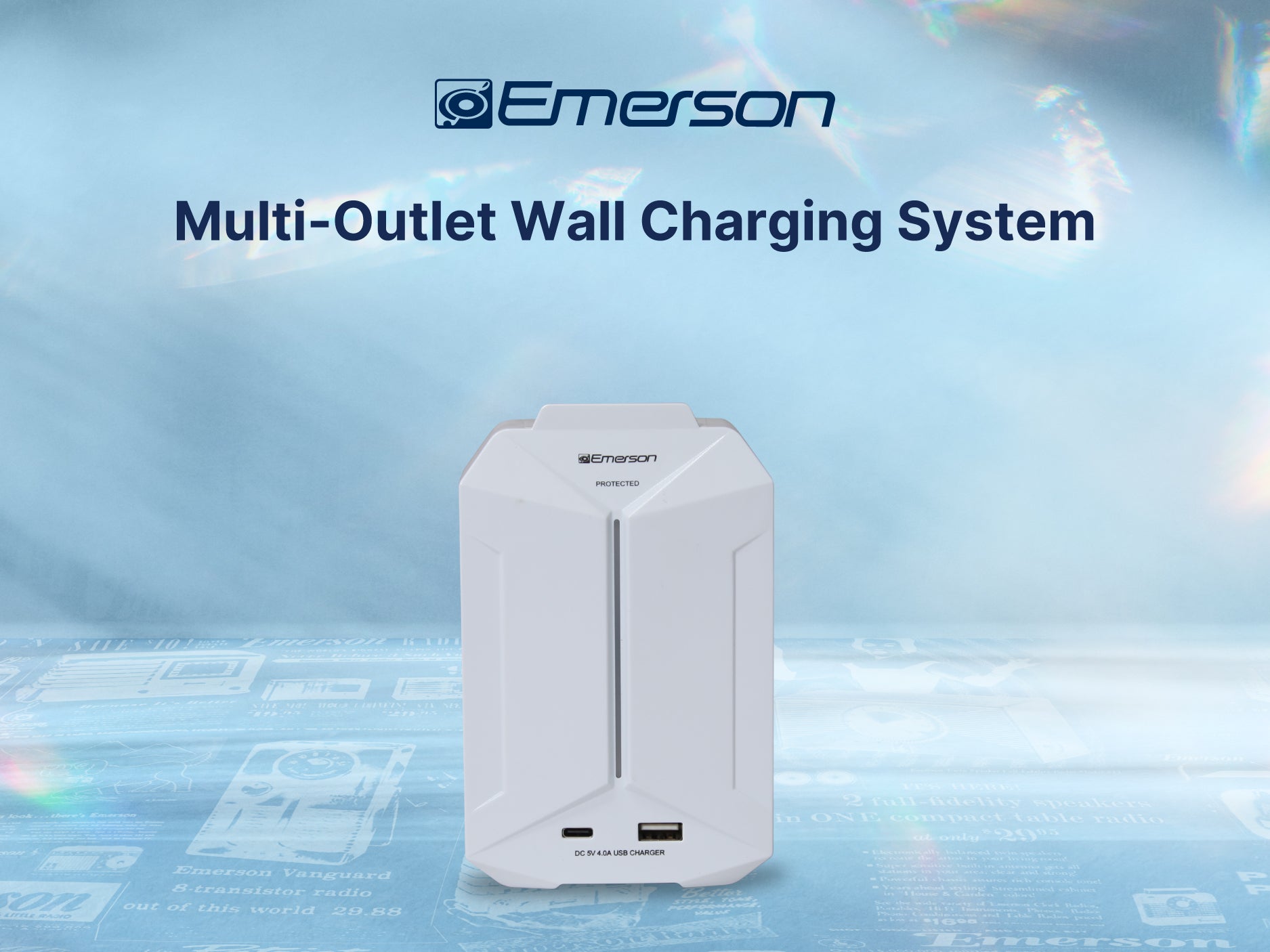 Multi-Outlet Wall Charging System