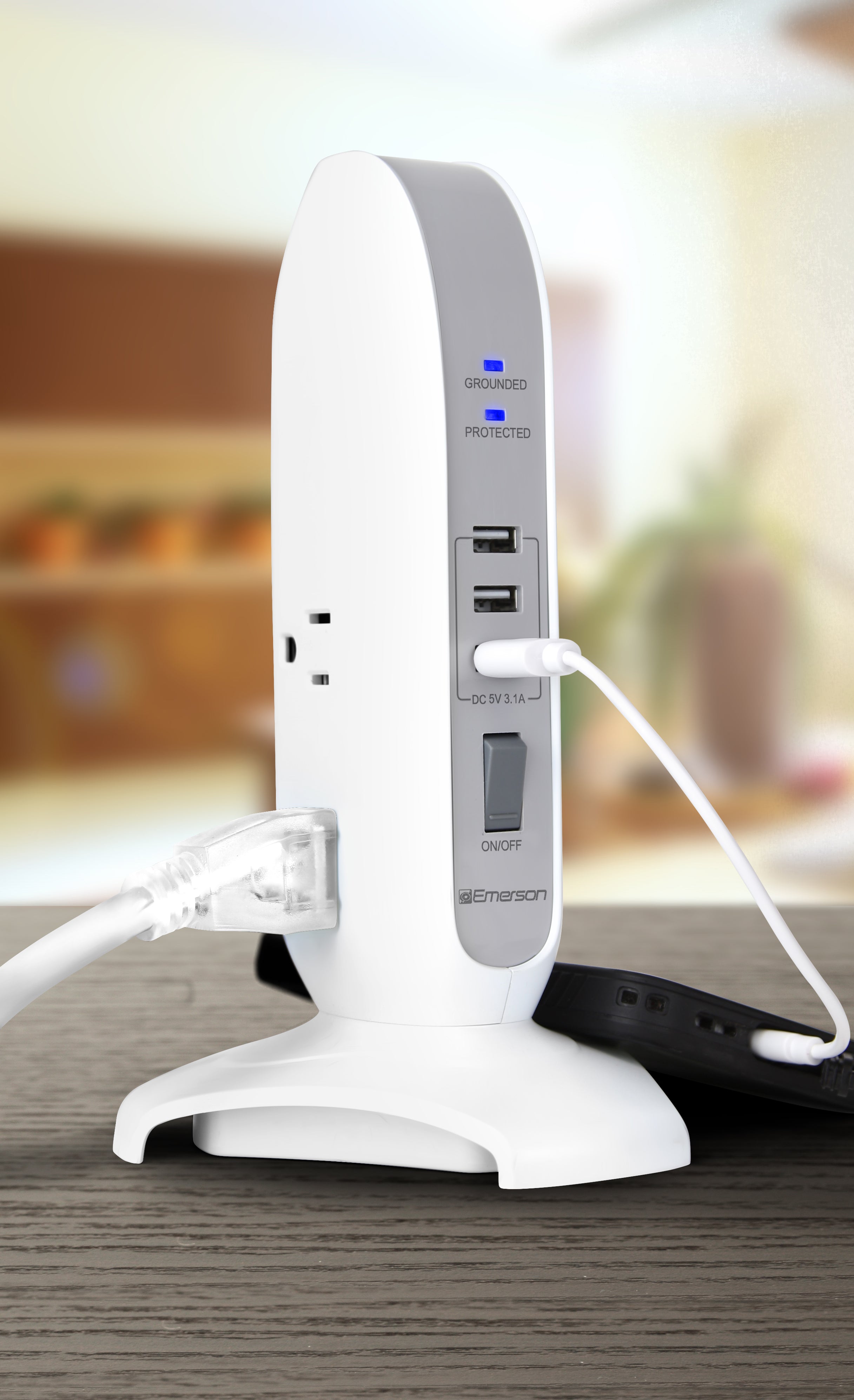 Multi-Outlet Tower Charging System