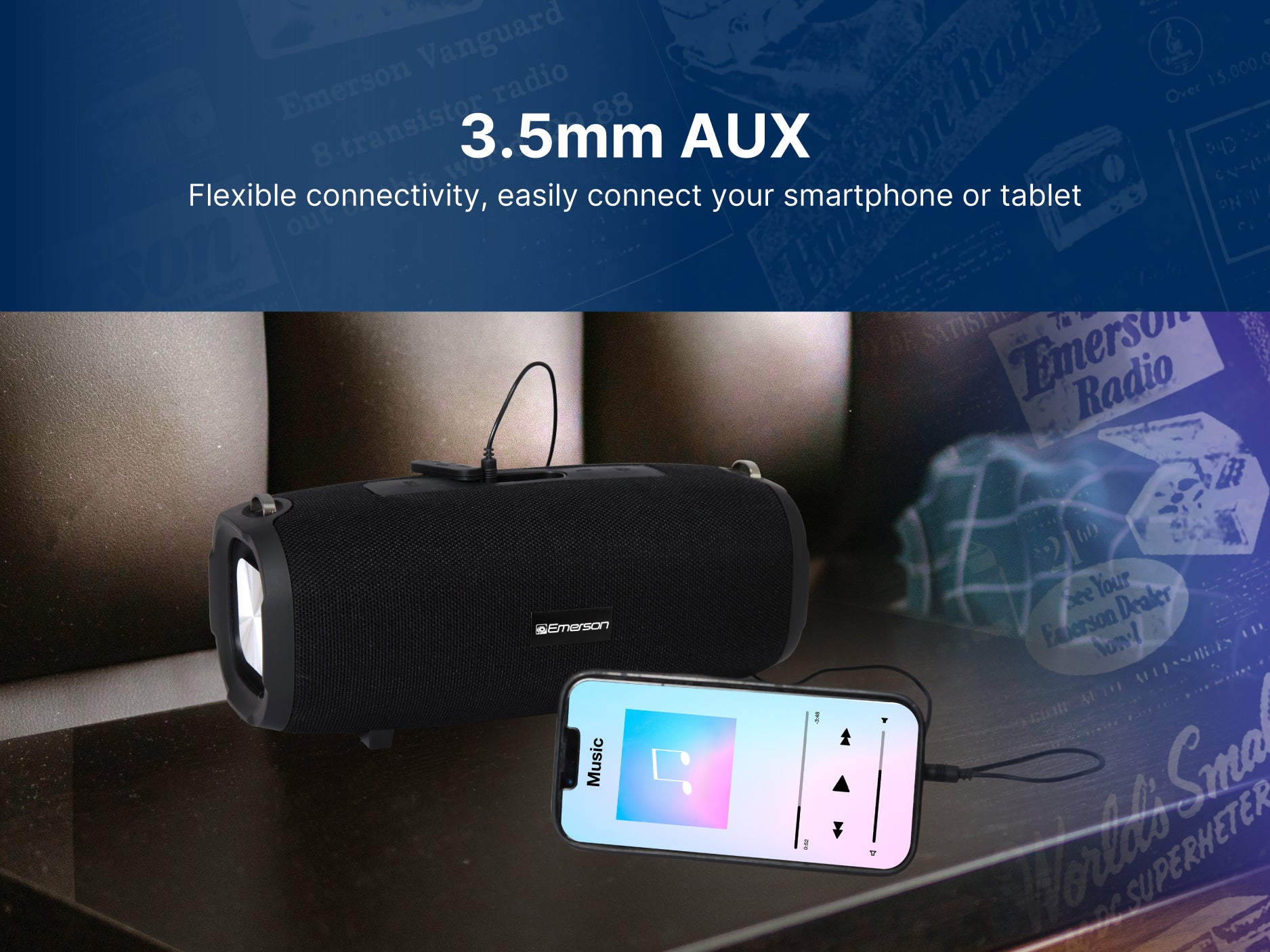 Portable Bluetooth<sup>®</sup> Speaker