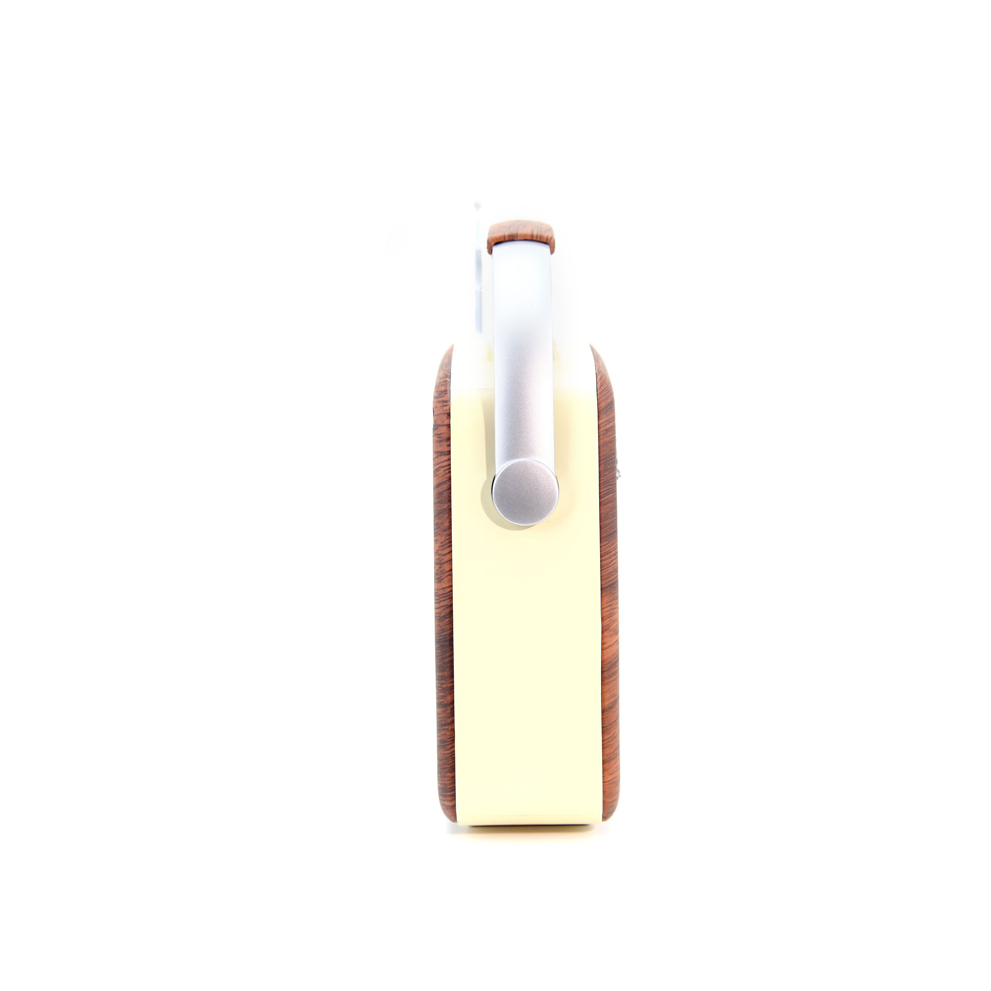 Portable Bluetooth® Retro Radio with Built-in Rechargeable Battery