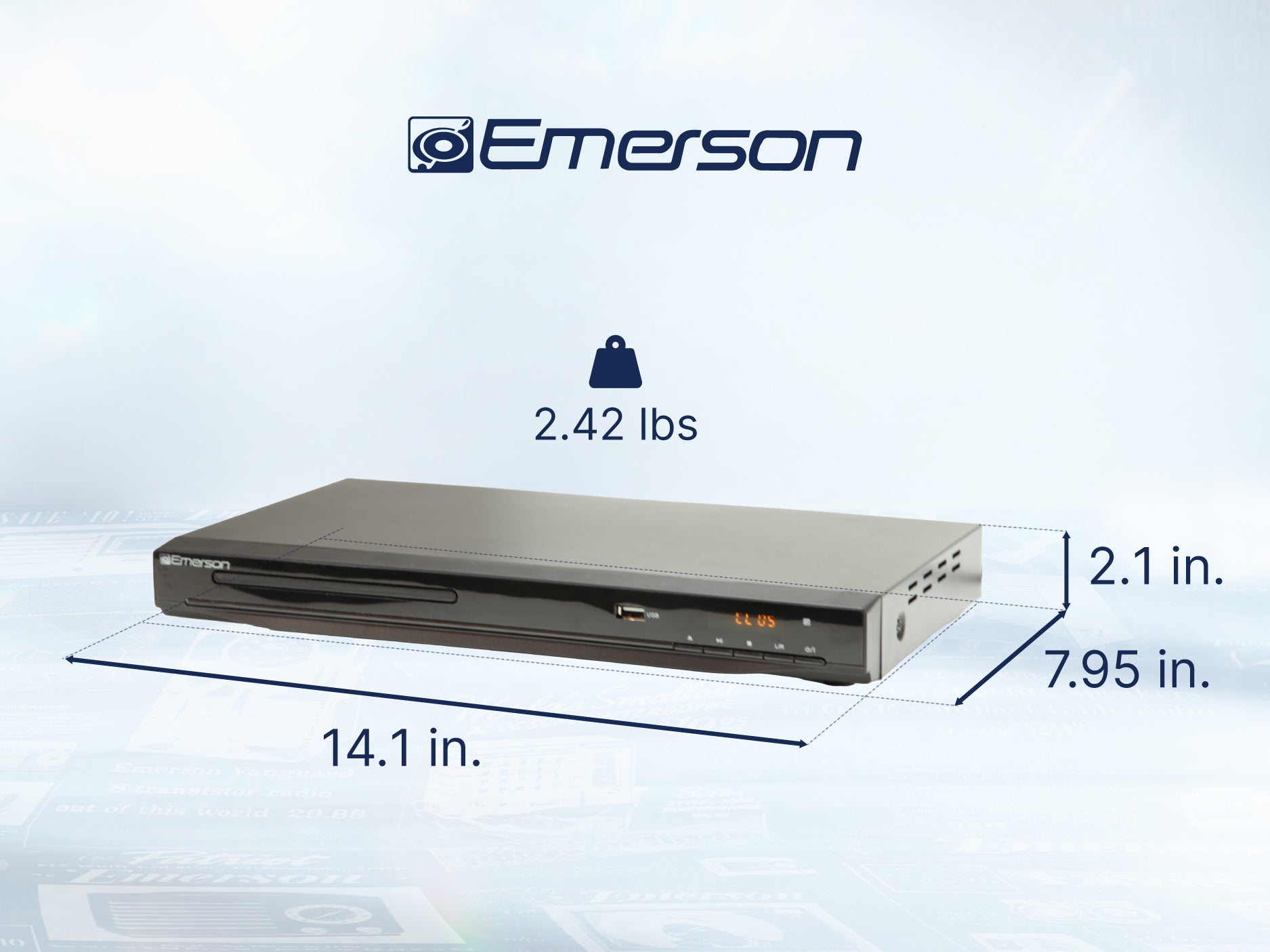 DVD Player with HD Upconversion