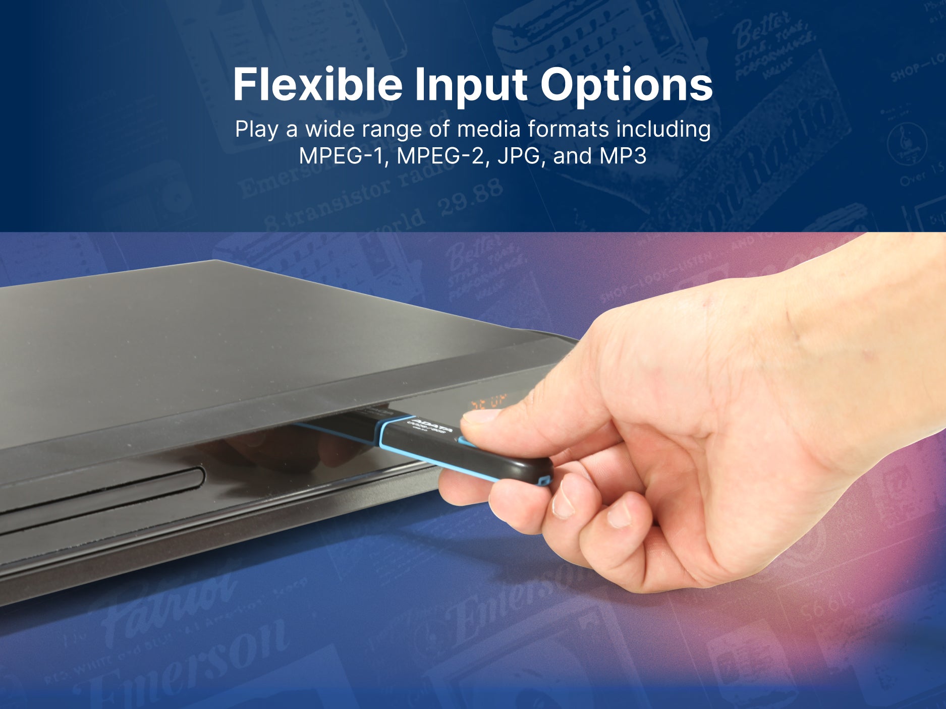 DVD Player with HD Upconversion