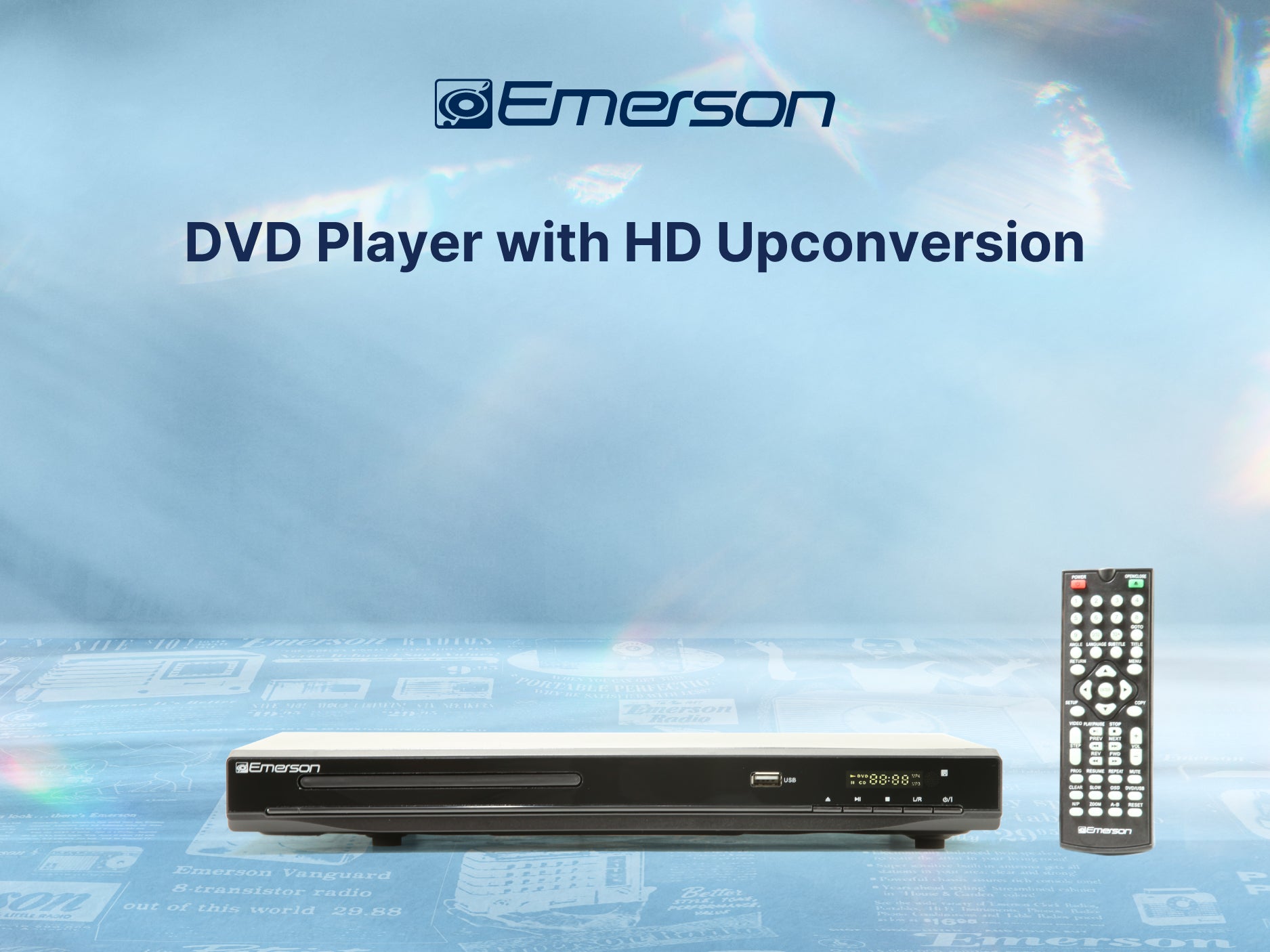 DVD Player with HD Upconversion