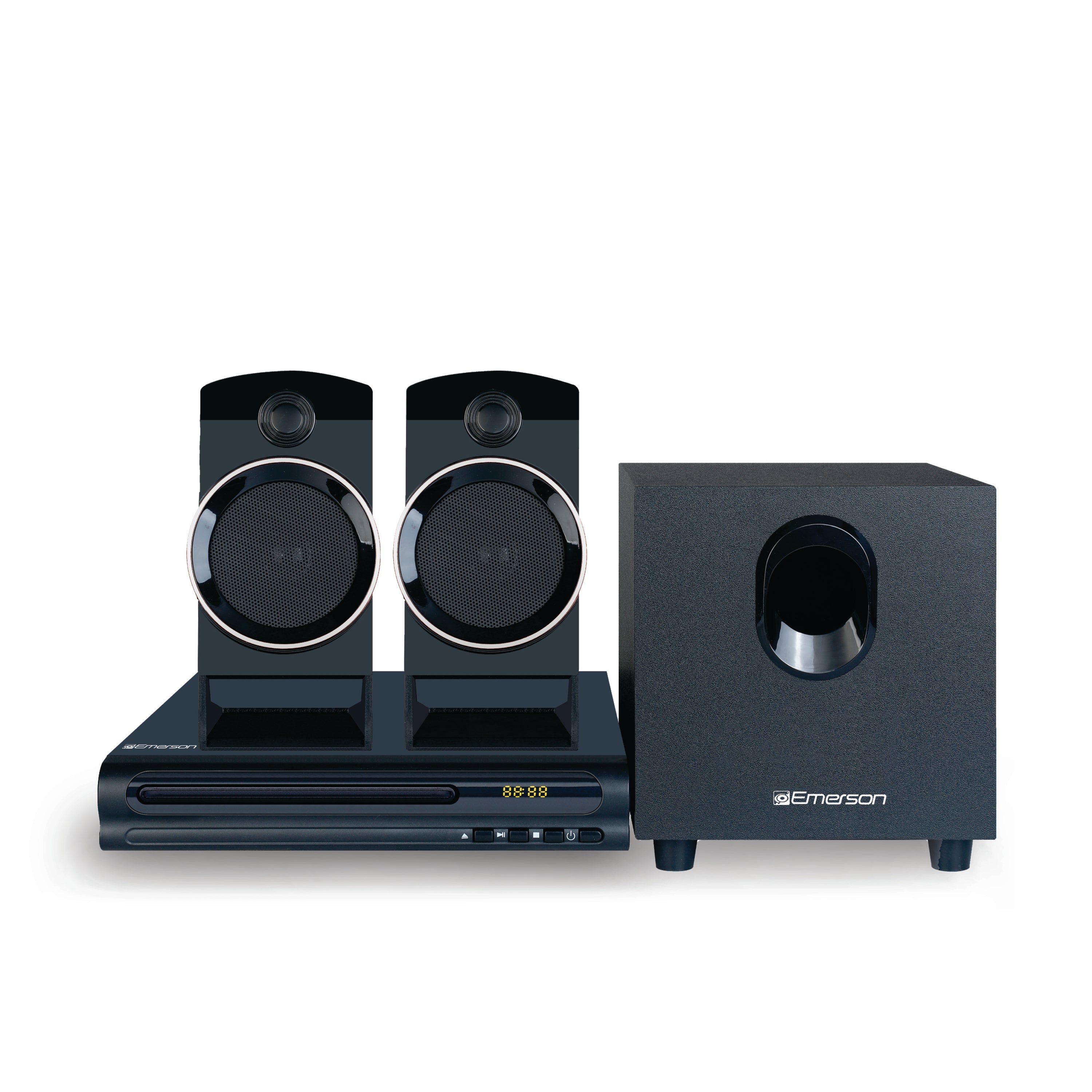 2.1 Channel Home Theater DVD Player with Speaker Surround Sound System