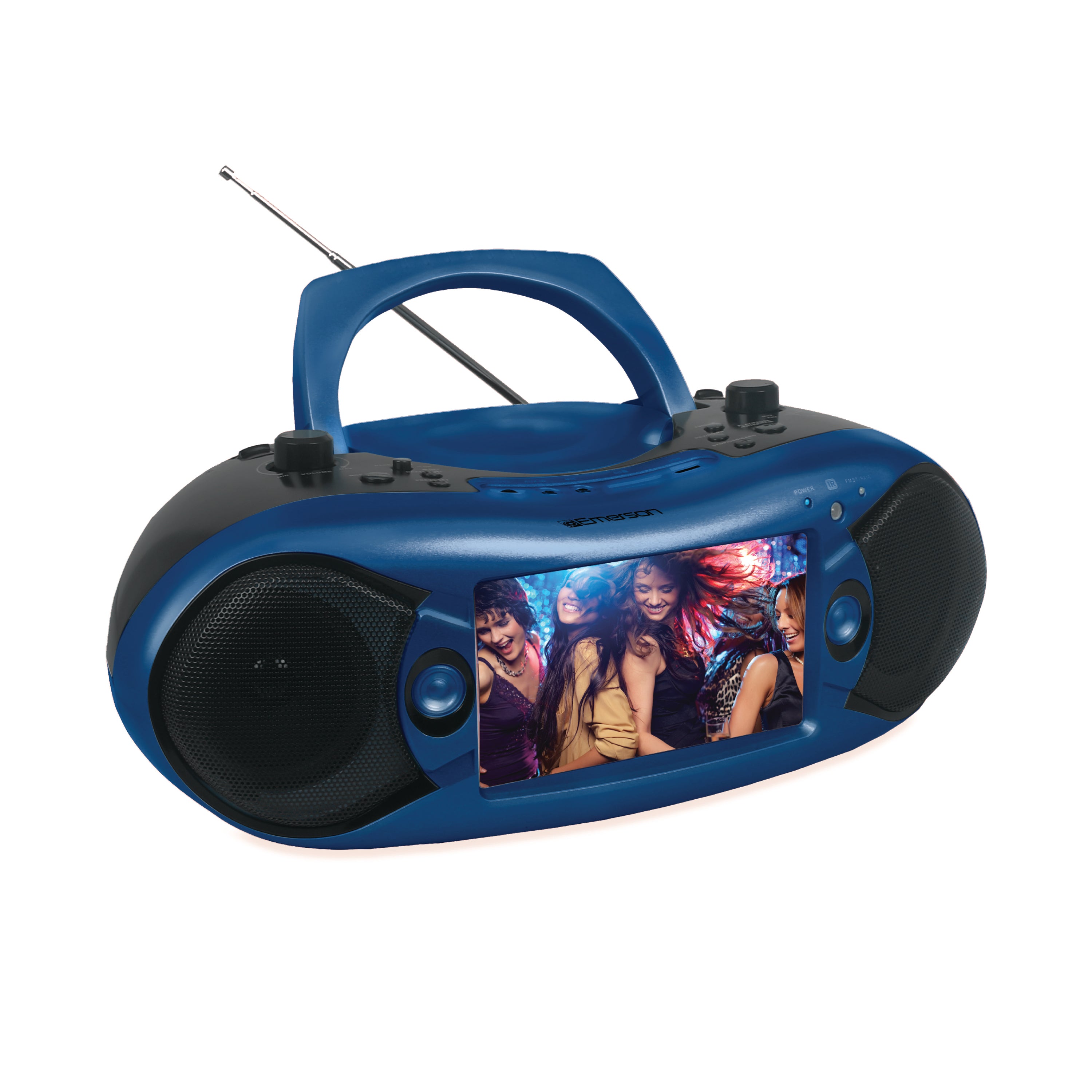 7” Bluetooth® DVD Boombox
with AM/FM Radio & Stereo Speakers