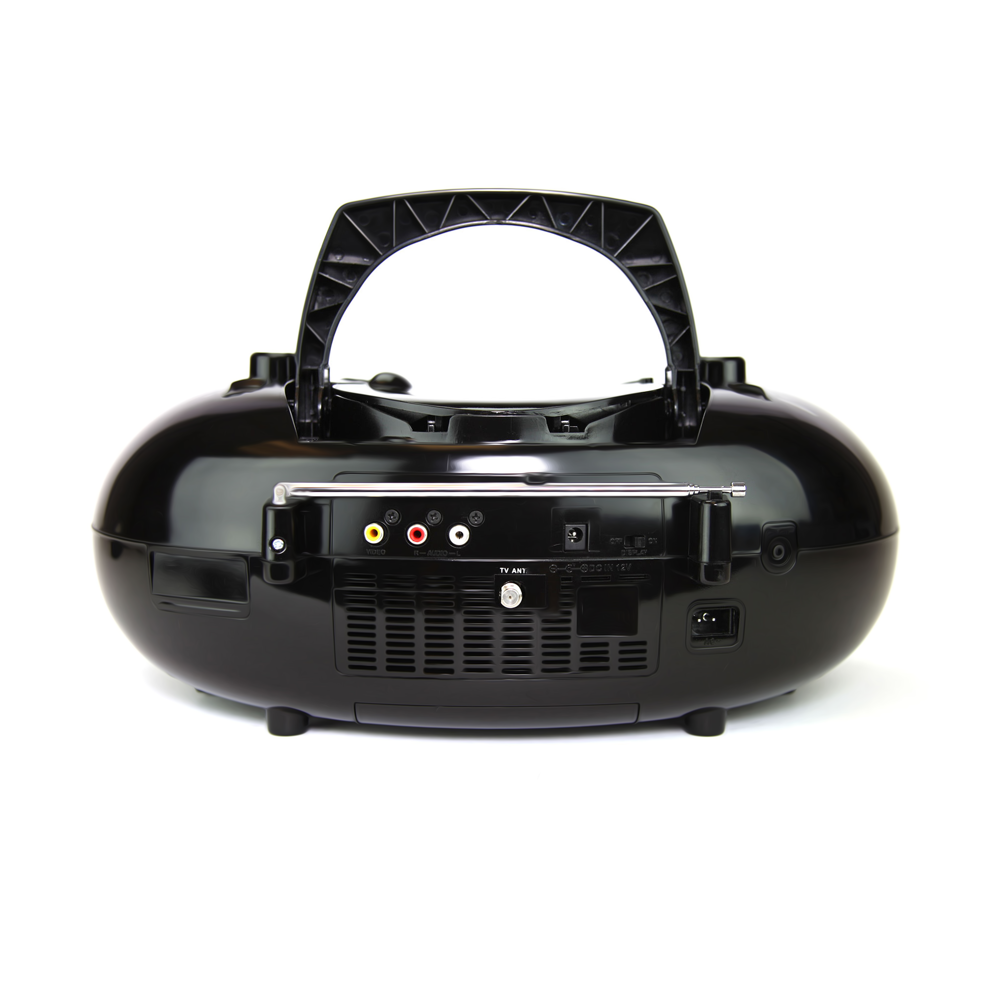 7” Bluetooth® DVD Boombox
with AM/FM Radio & Stereo Speakers