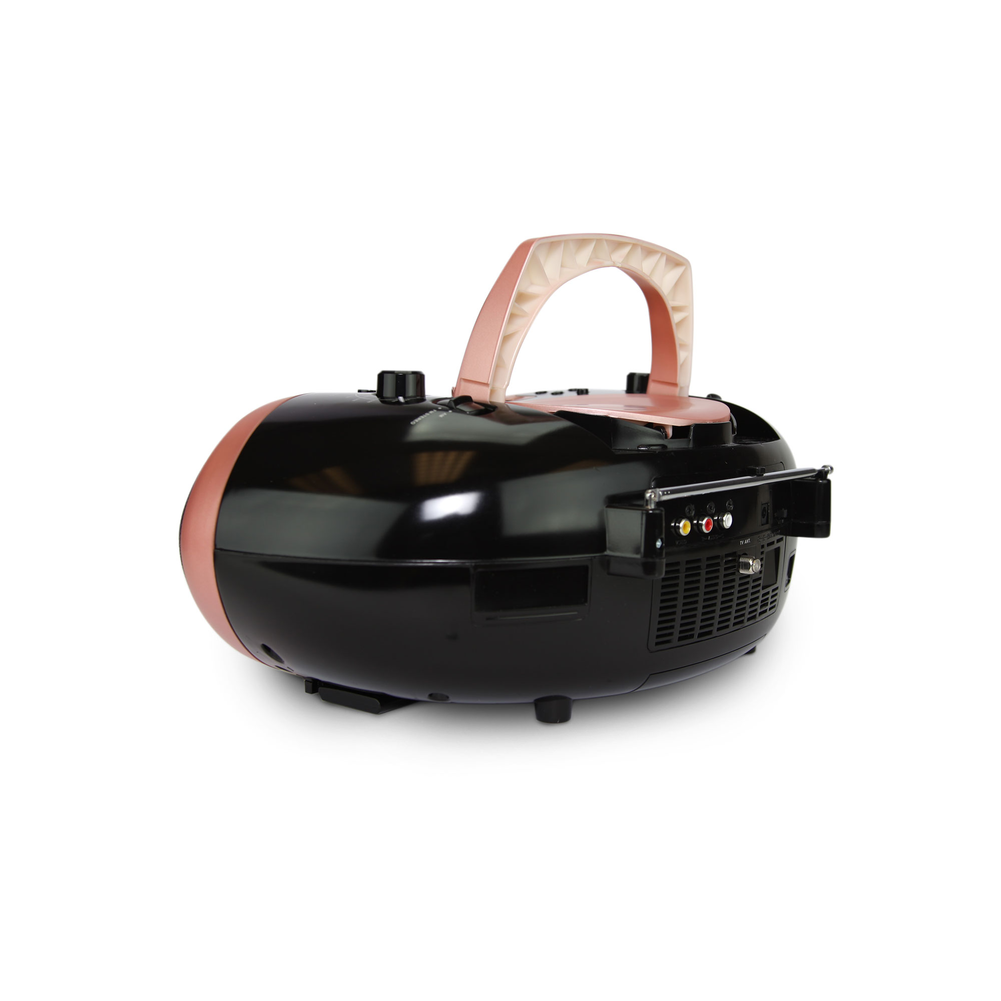 7” Bluetooth® DVD Boombox
with AM/FM Radio & Stereo Speakers