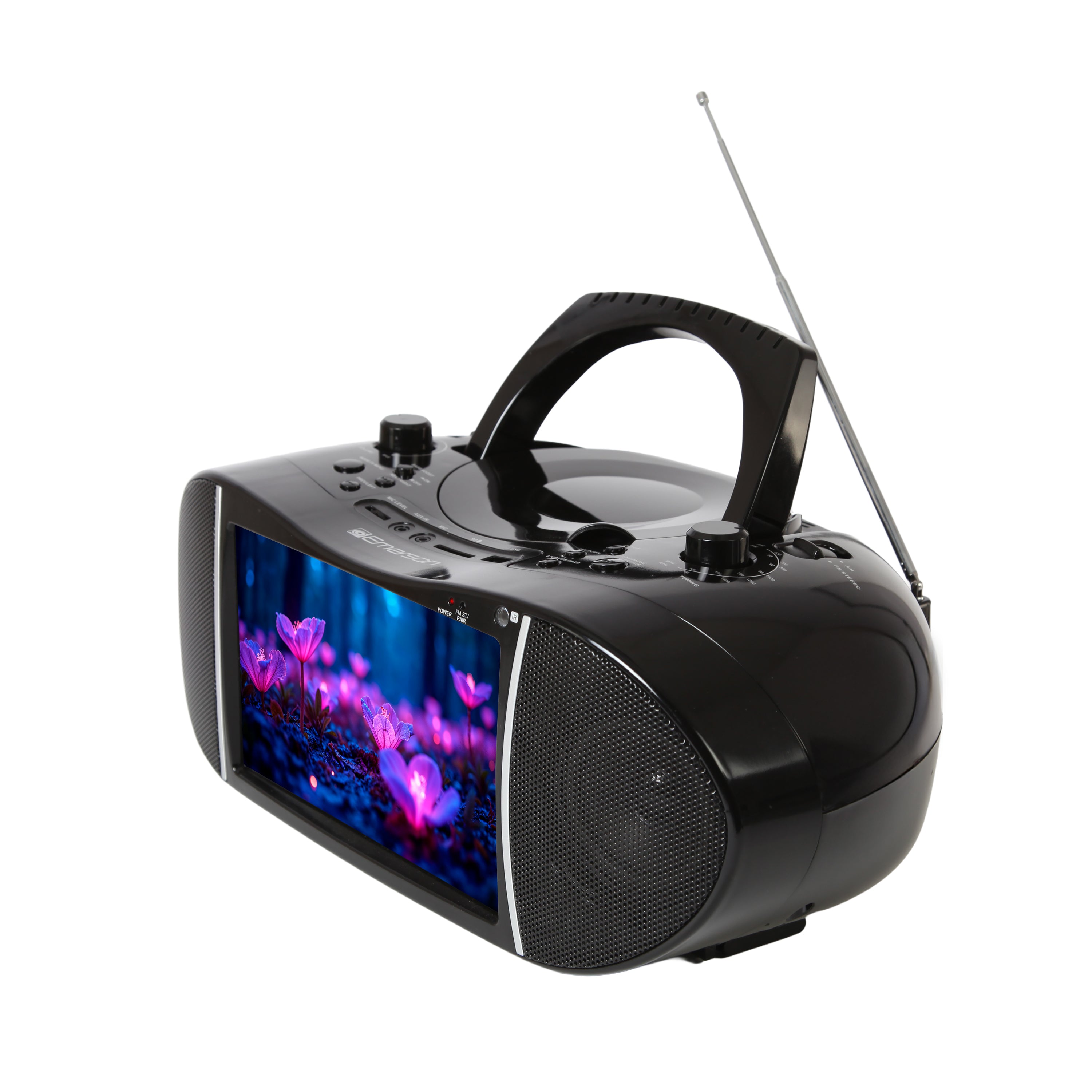 9” TV & DVD Multi-media Boombox with HD-Input