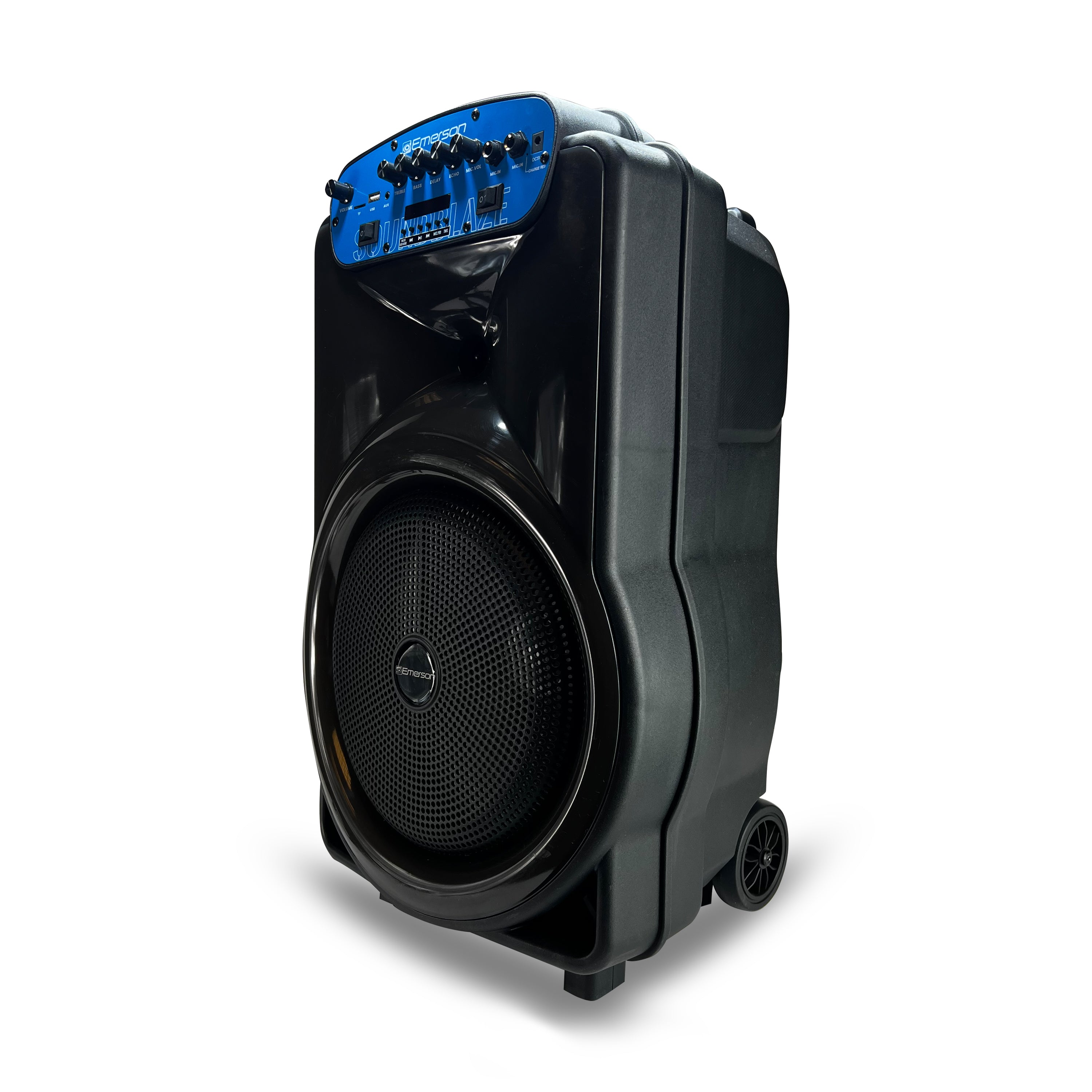 Portable Bluetooth® 12" Party Speaker with Flame Lighting