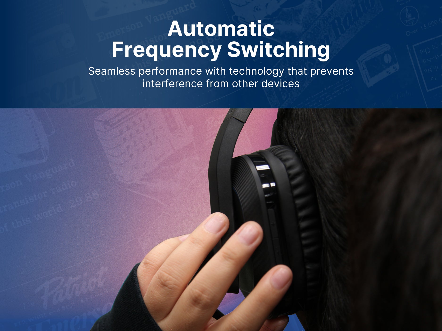 Wireless TV Headphones
