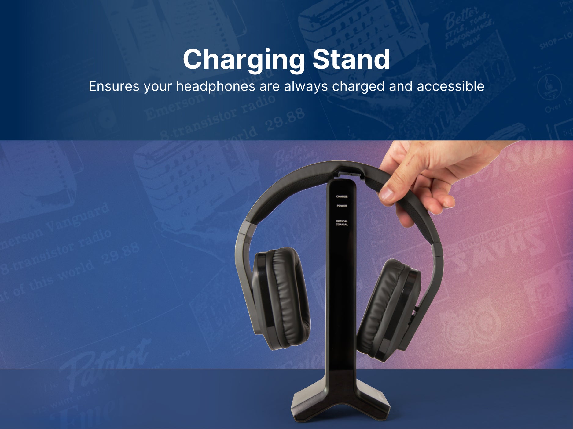 Wireless TV Headphones
