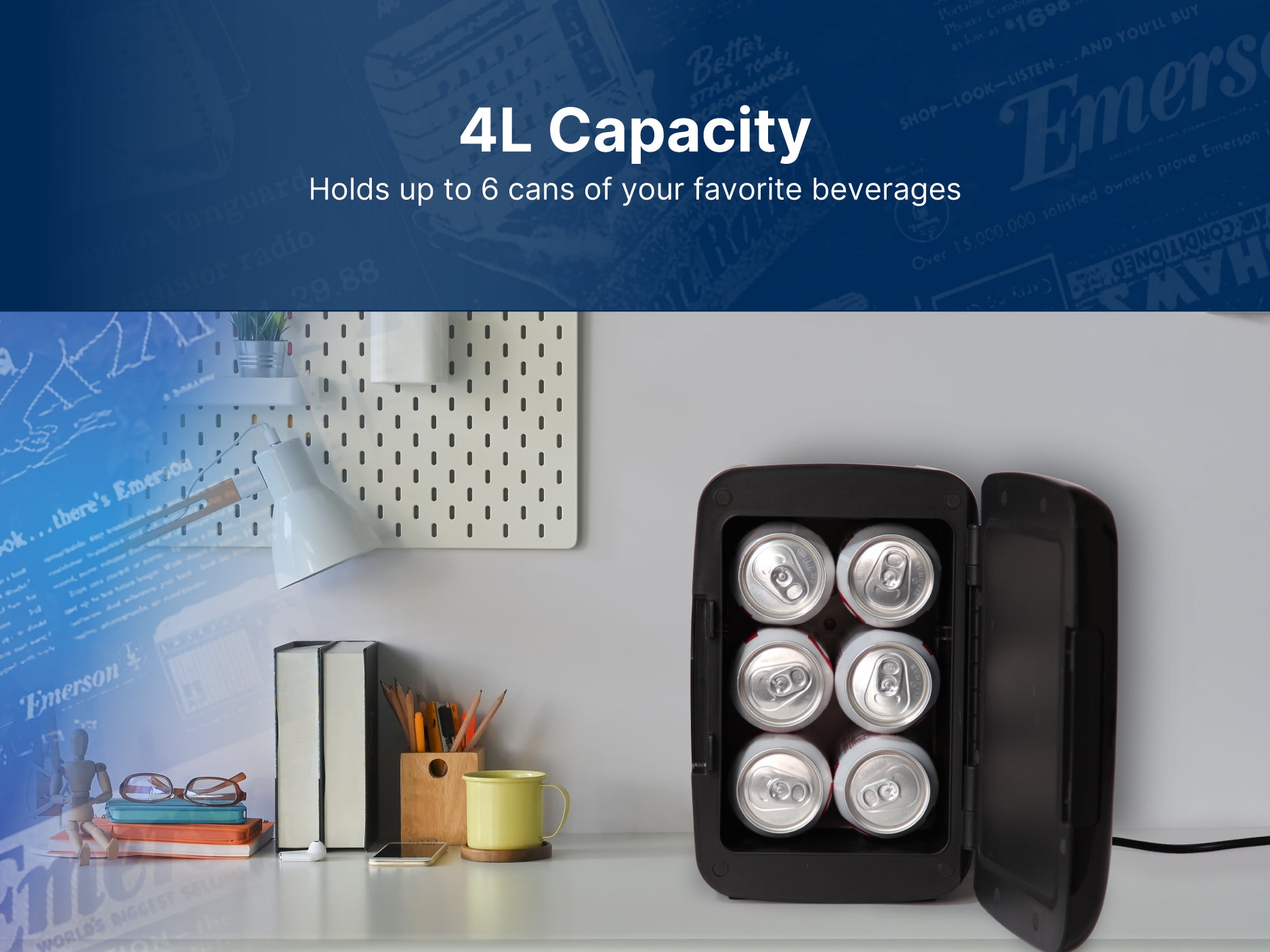 Portable Mini Fridge Cooler
