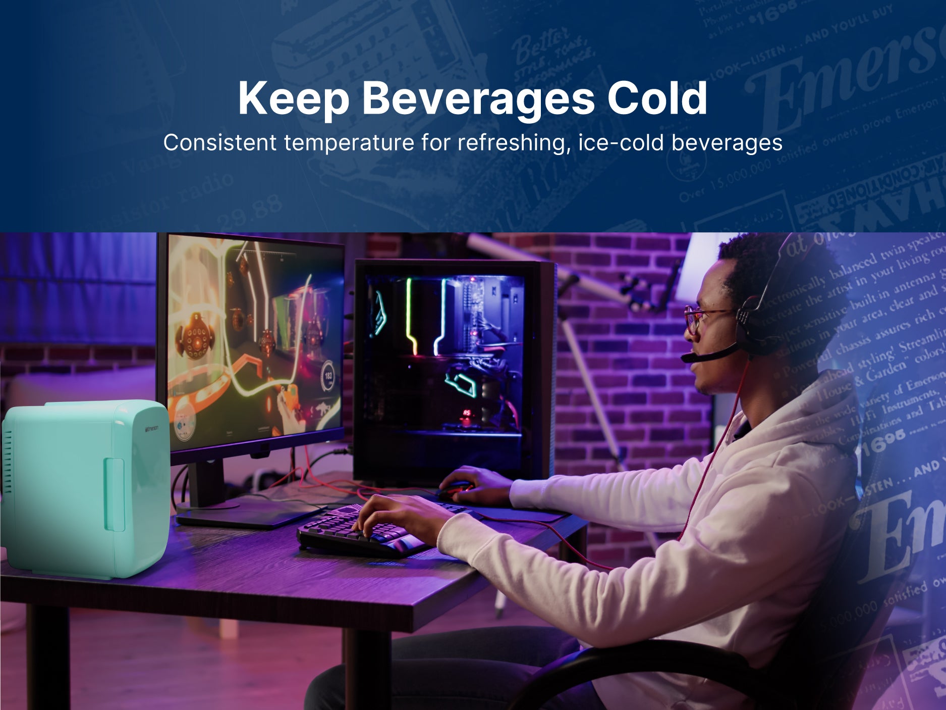 Portable Mini Fridge Cooler