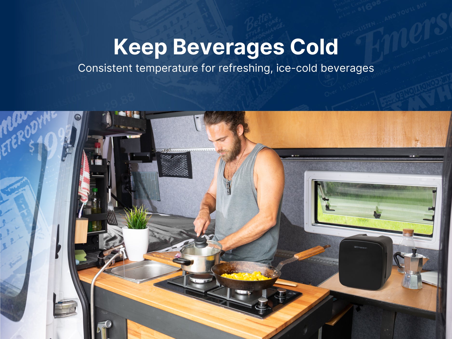 Portable Mini Fridge Cooler XL