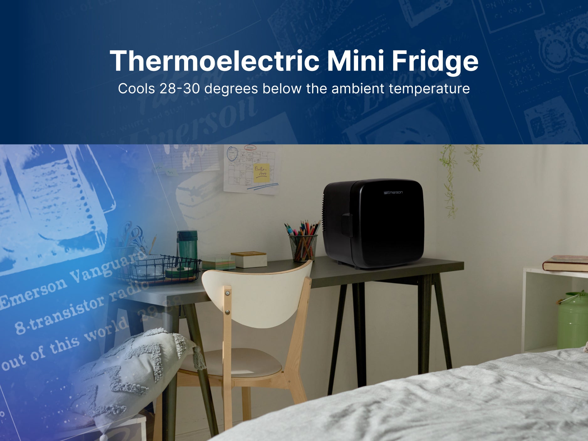 Portable Mini Fridge Cooler XL
