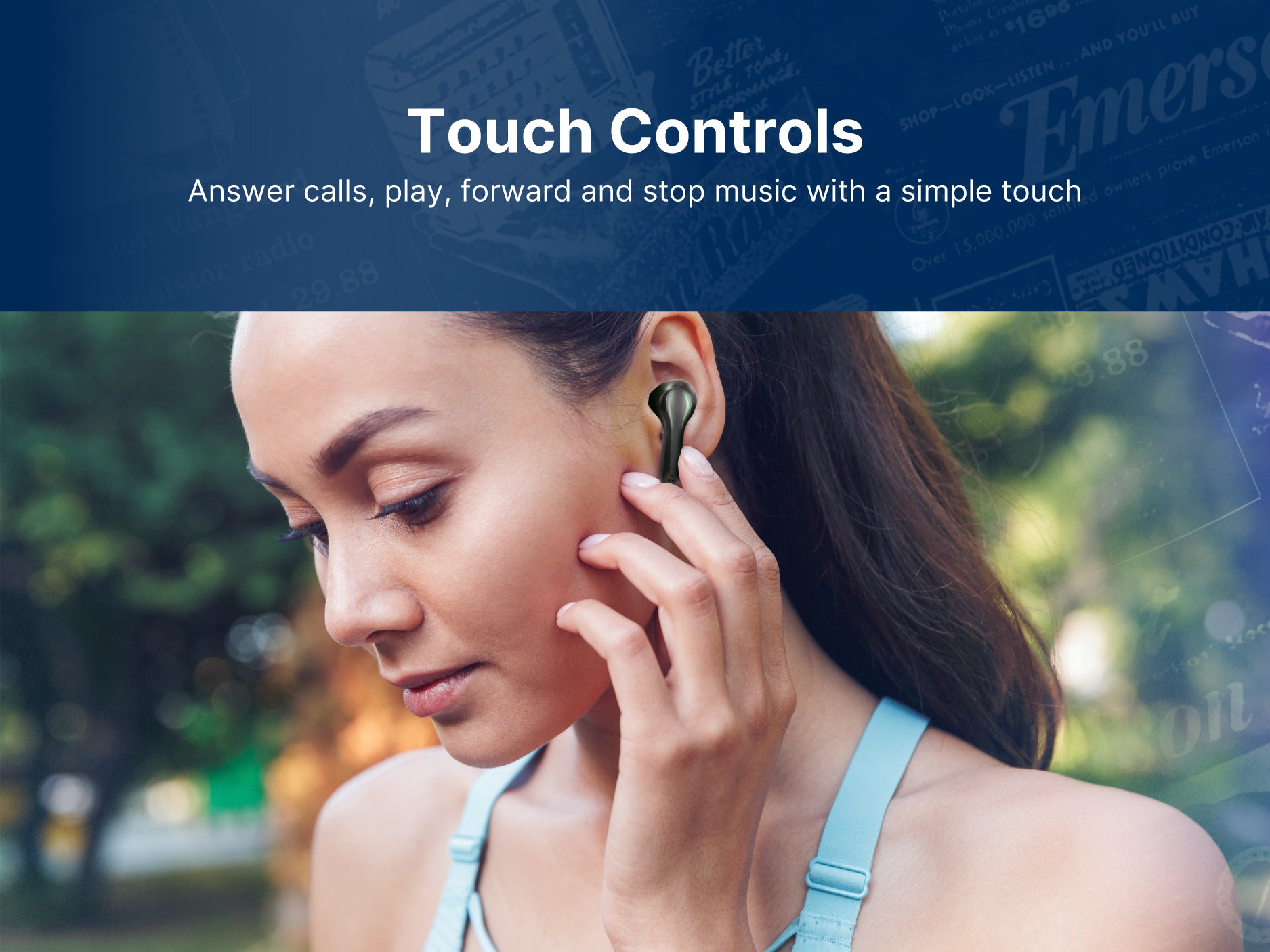Gaming True Wireless Bluetooth® Earbuds with Charging Case