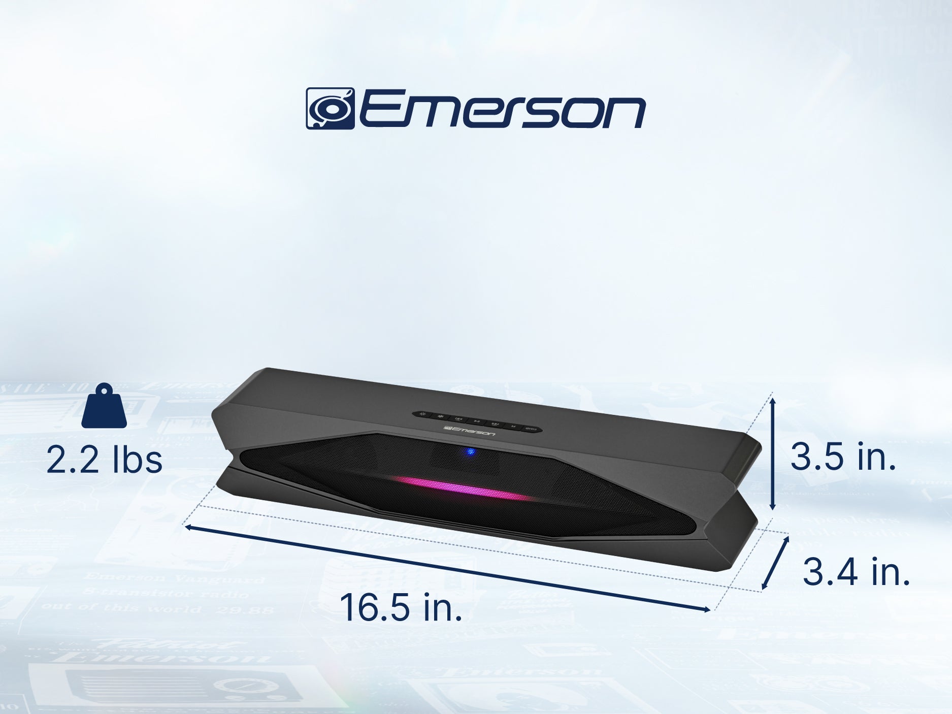 Mini Bluetooth®  Soundbar
