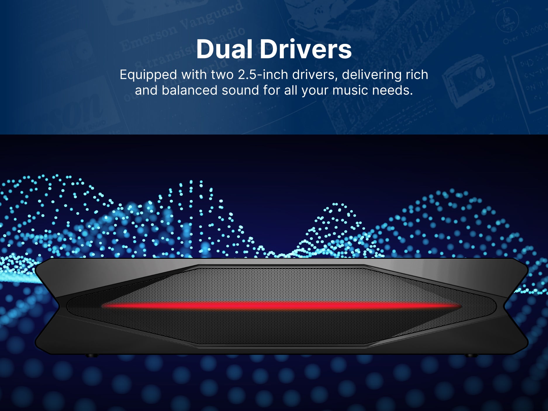 Mini Bluetooth®  Soundbar