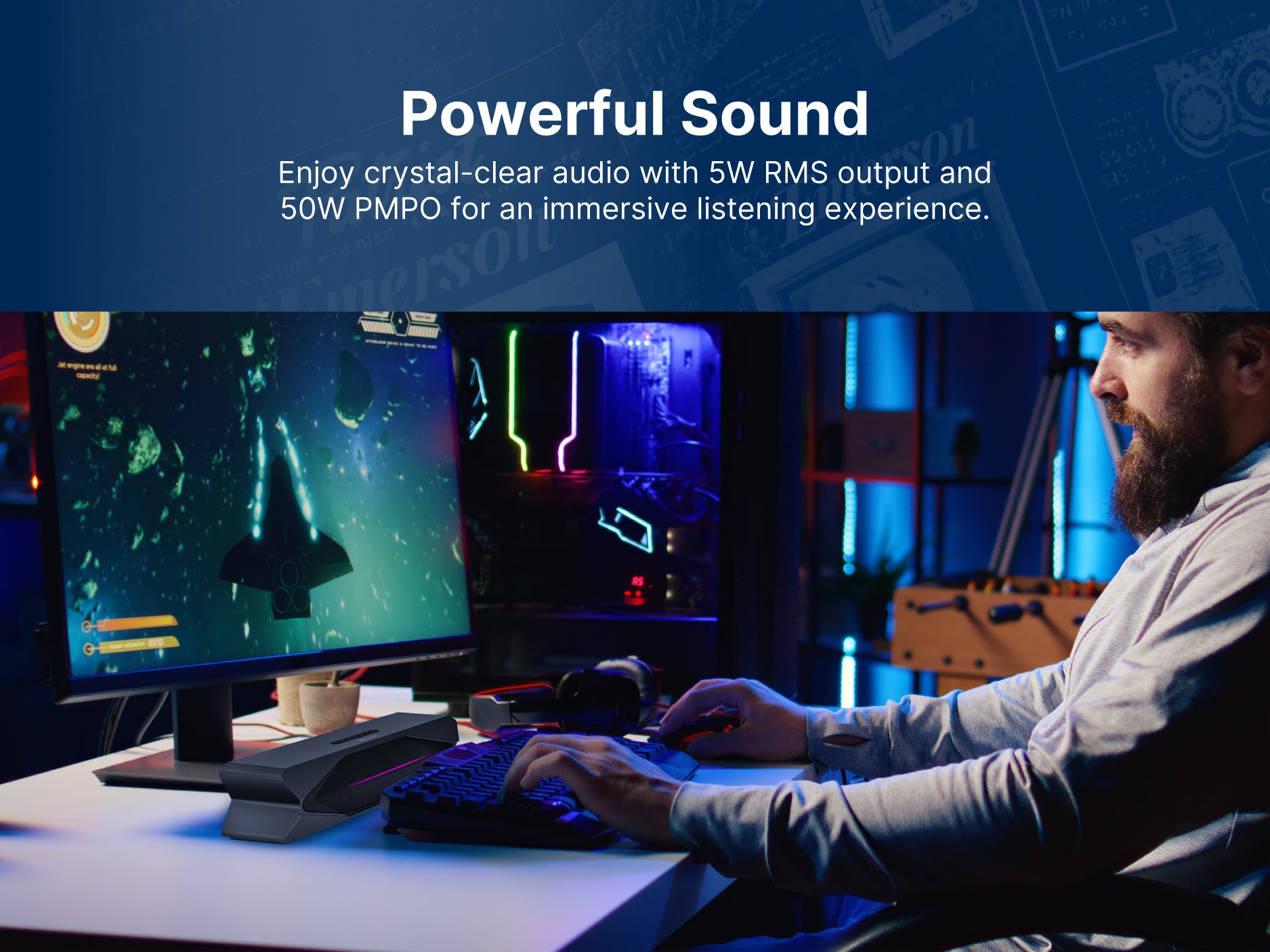 Mini Bluetooth®  Soundbar