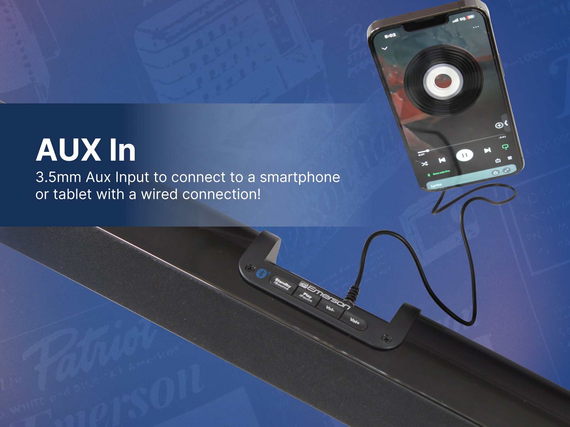 32" Bluetooth® Soundbar