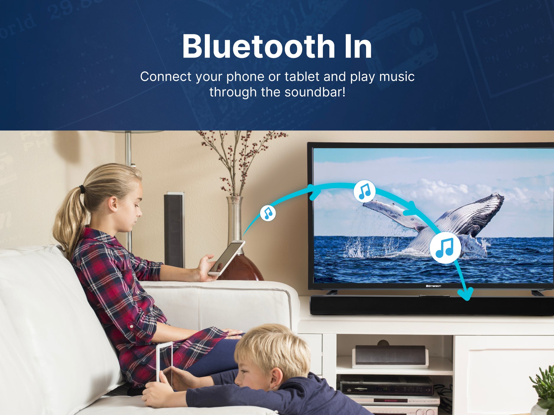 32" Bluetooth<sup>®</sup> Soundbar