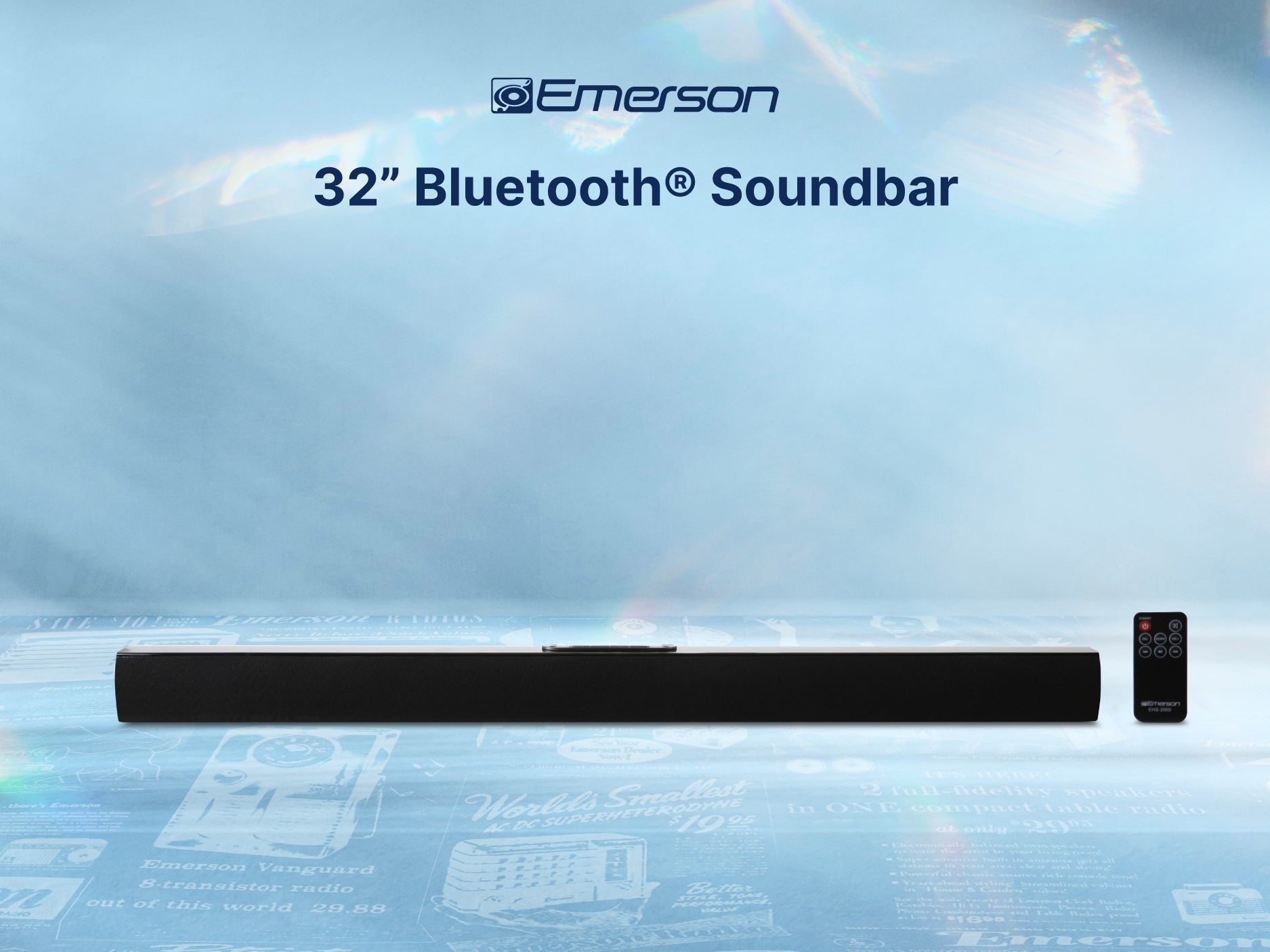 32" Bluetooth<sup>®</sup> Soundbar