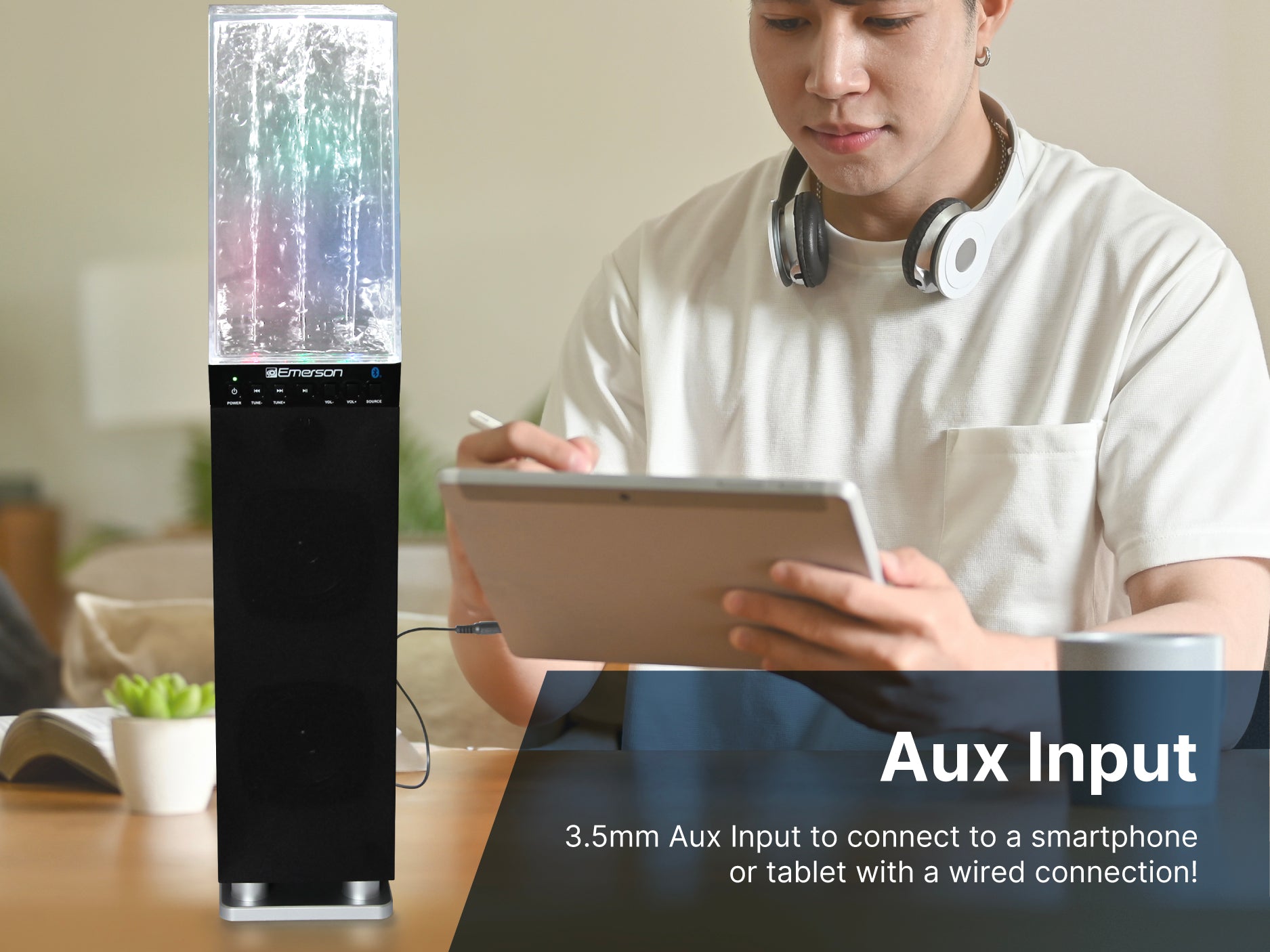 Dancing Water Light Tower Speaker System