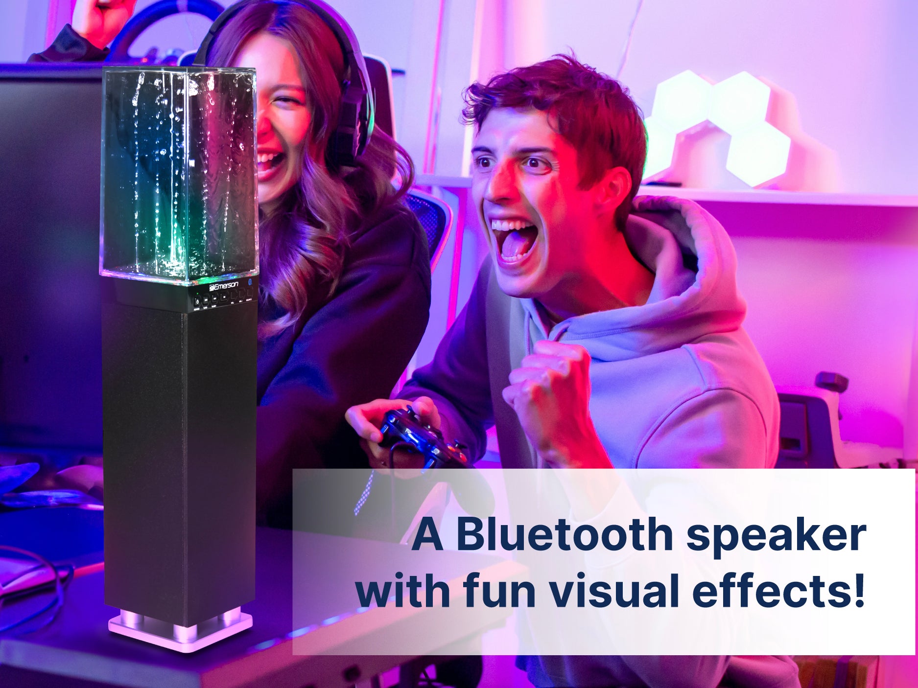 Dancing Water Light Tower Speaker System
