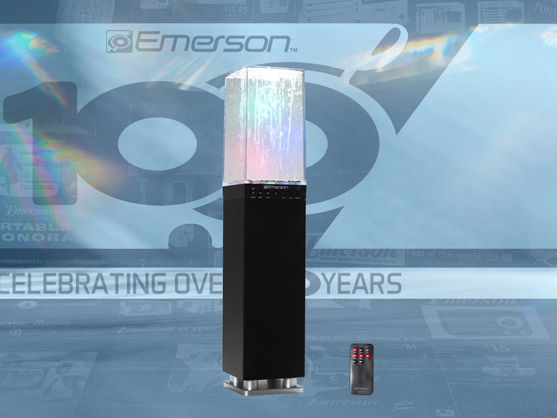 Dancing Water Light Tower Speaker System