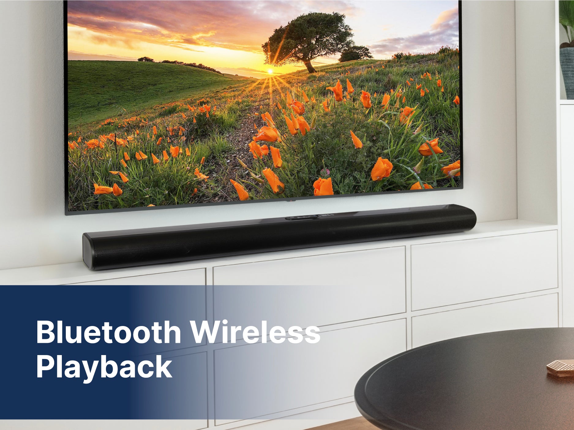 37" Bluetooth<sup>®</sup> Soundbar with Remote Control