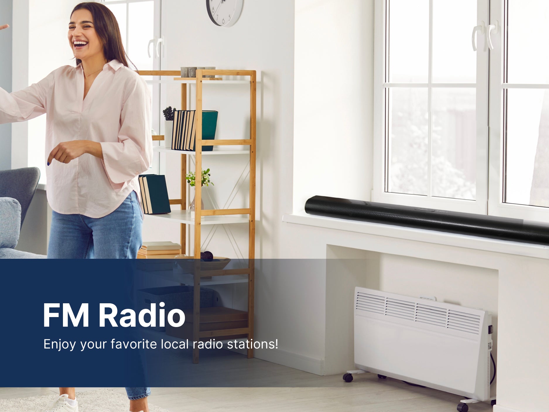 37" Bluetooth<sup>®</sup> Soundbar with Remote Control