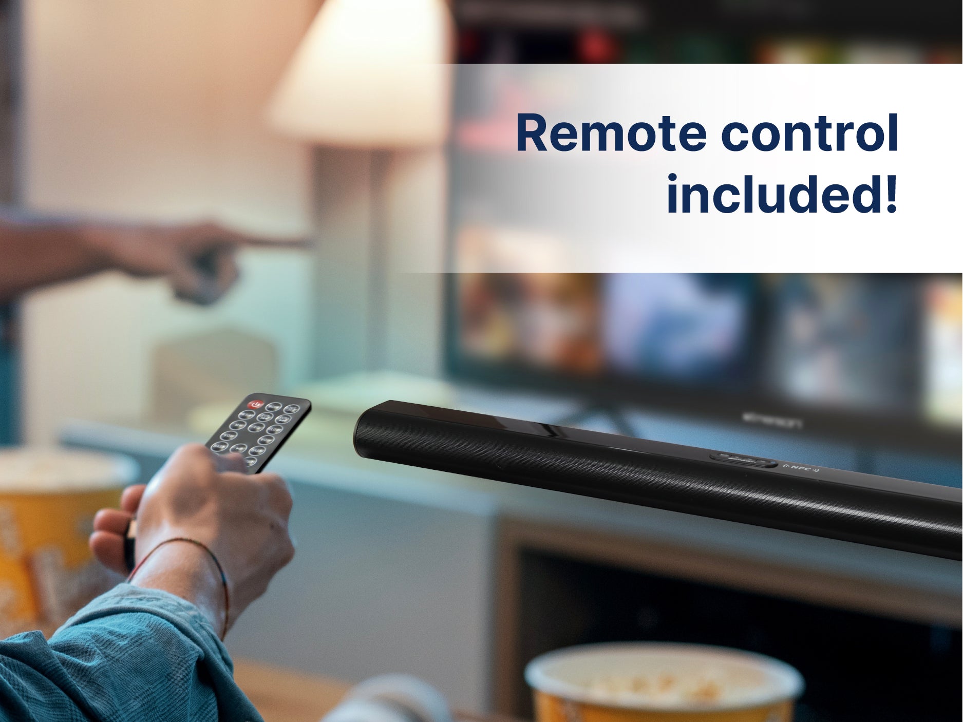 37" Bluetooth<sup>®</sup> Soundbar with Remote Control