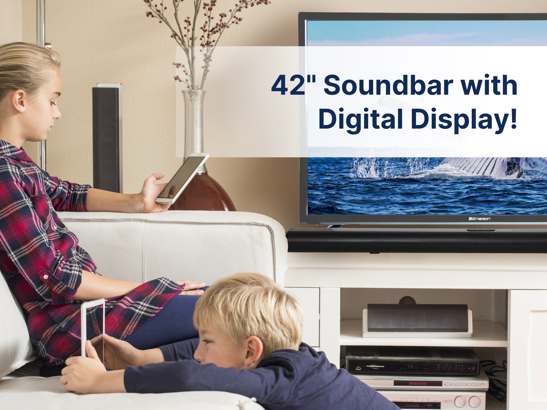 42" TV Soundbar with Bluetooth®
