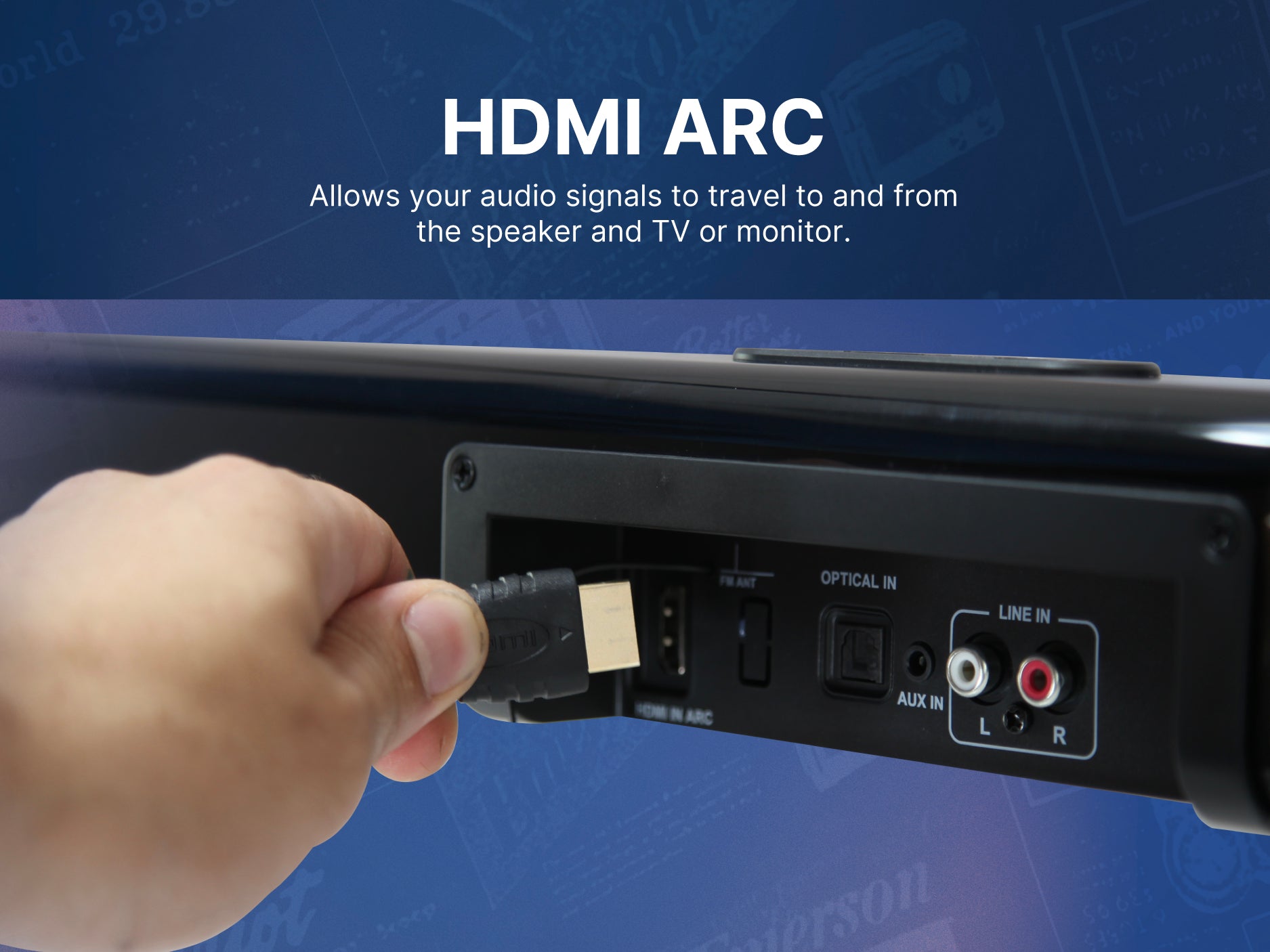 42" TV Soundbar with Bluetooth®