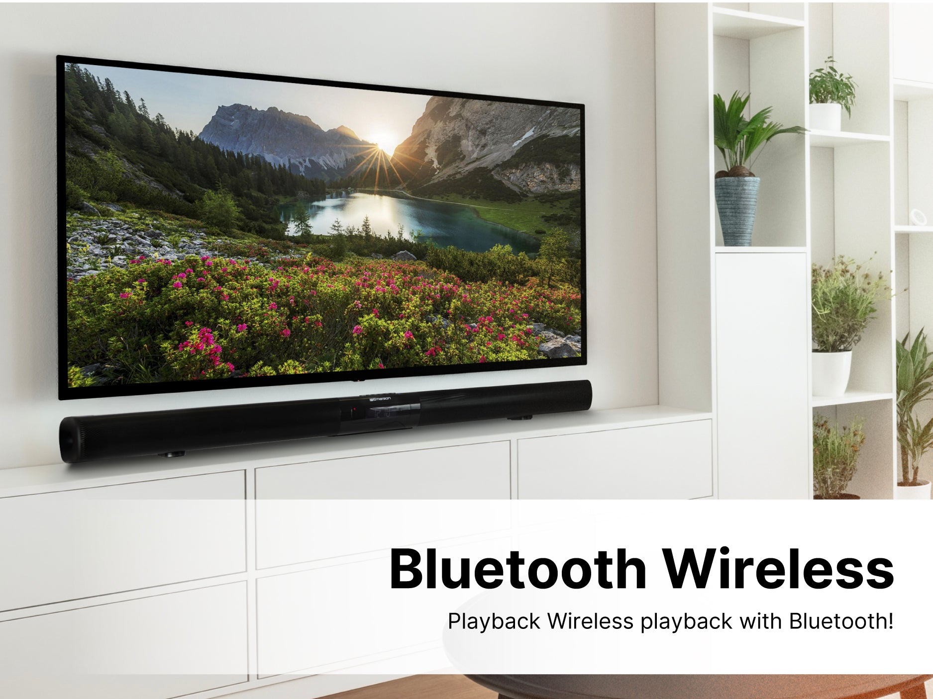 42" Bluetooth® Soundbar with Digital FM Radio and Remote Control