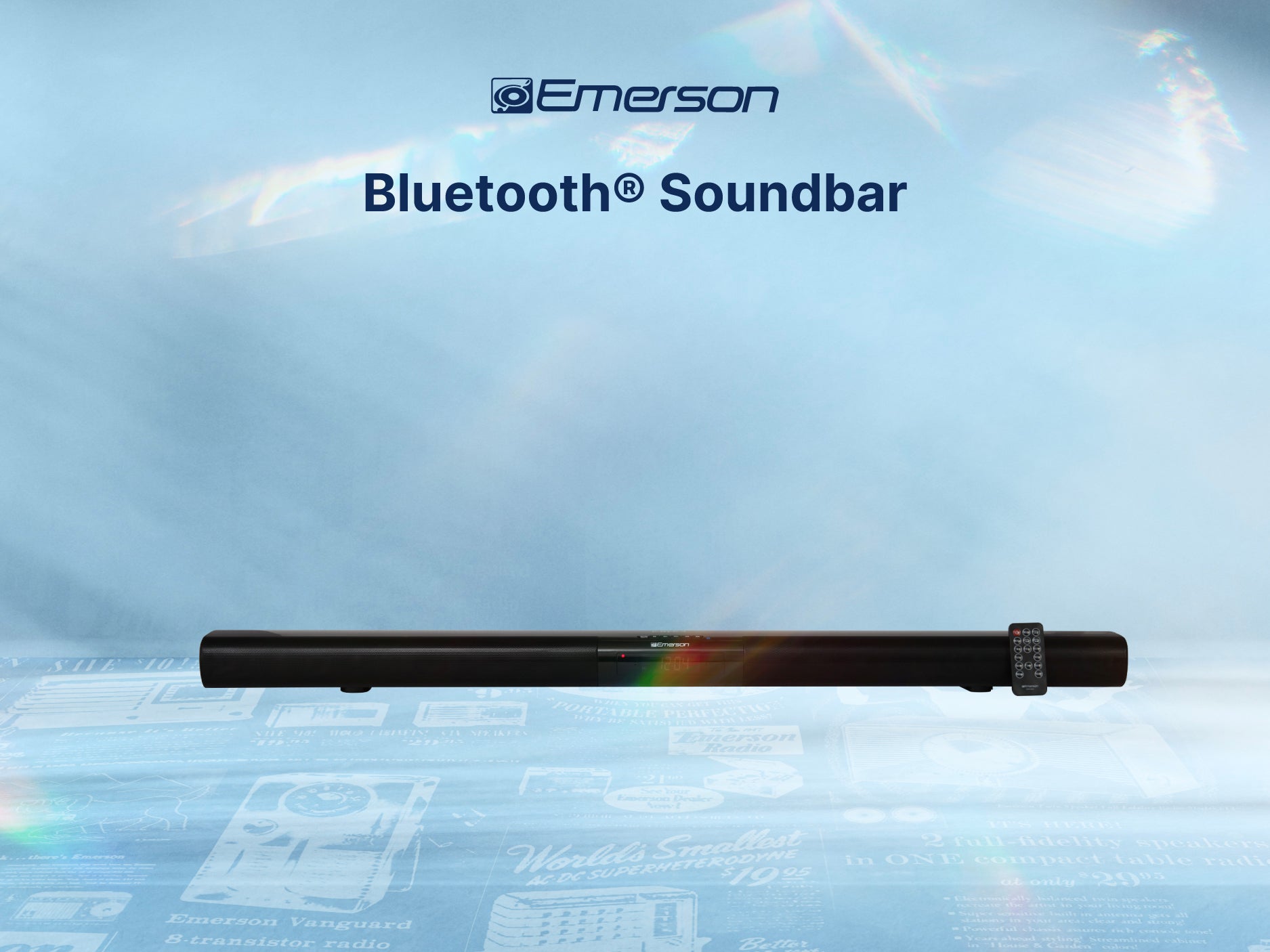 42" Bluetooth® Soundbar with Digital FM Radio and Remote Control