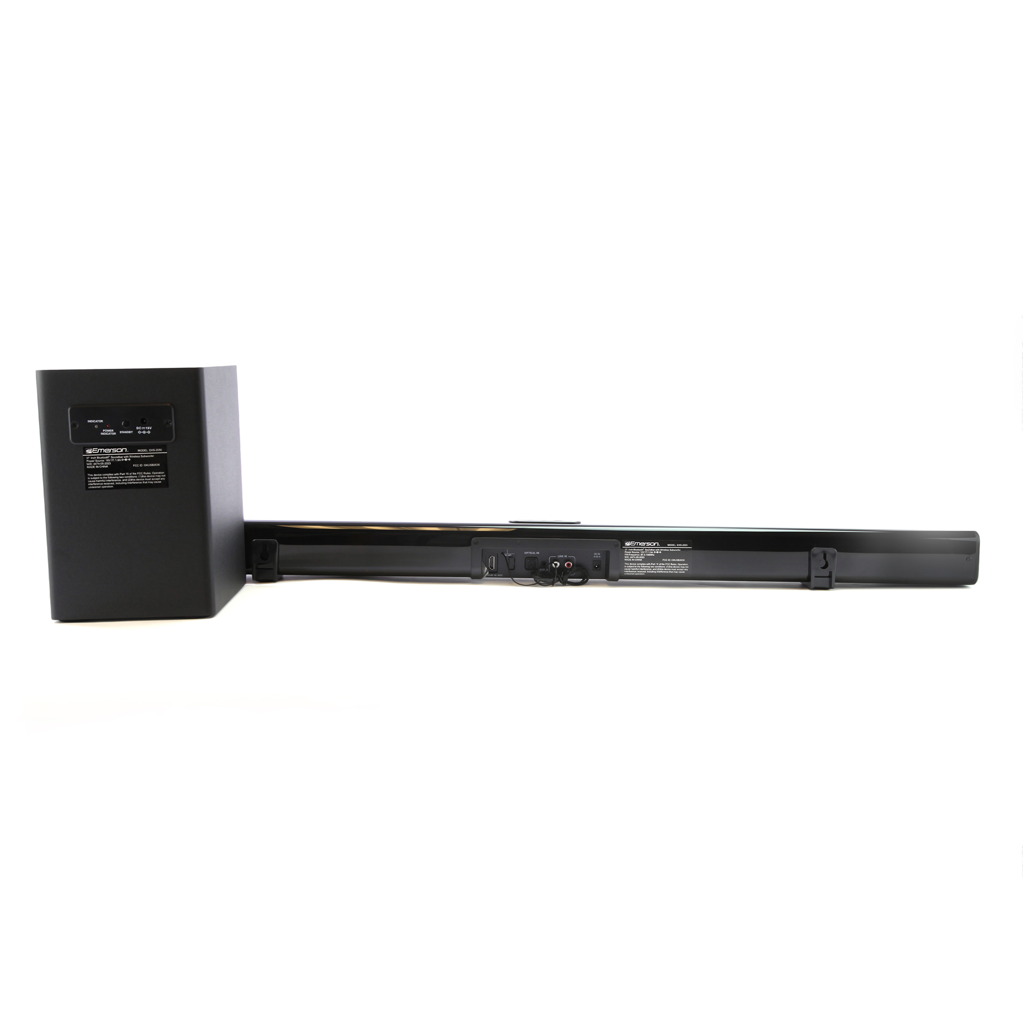 37" Bluetooth® Soundbar & Wireless Subwoofer Home Theater System