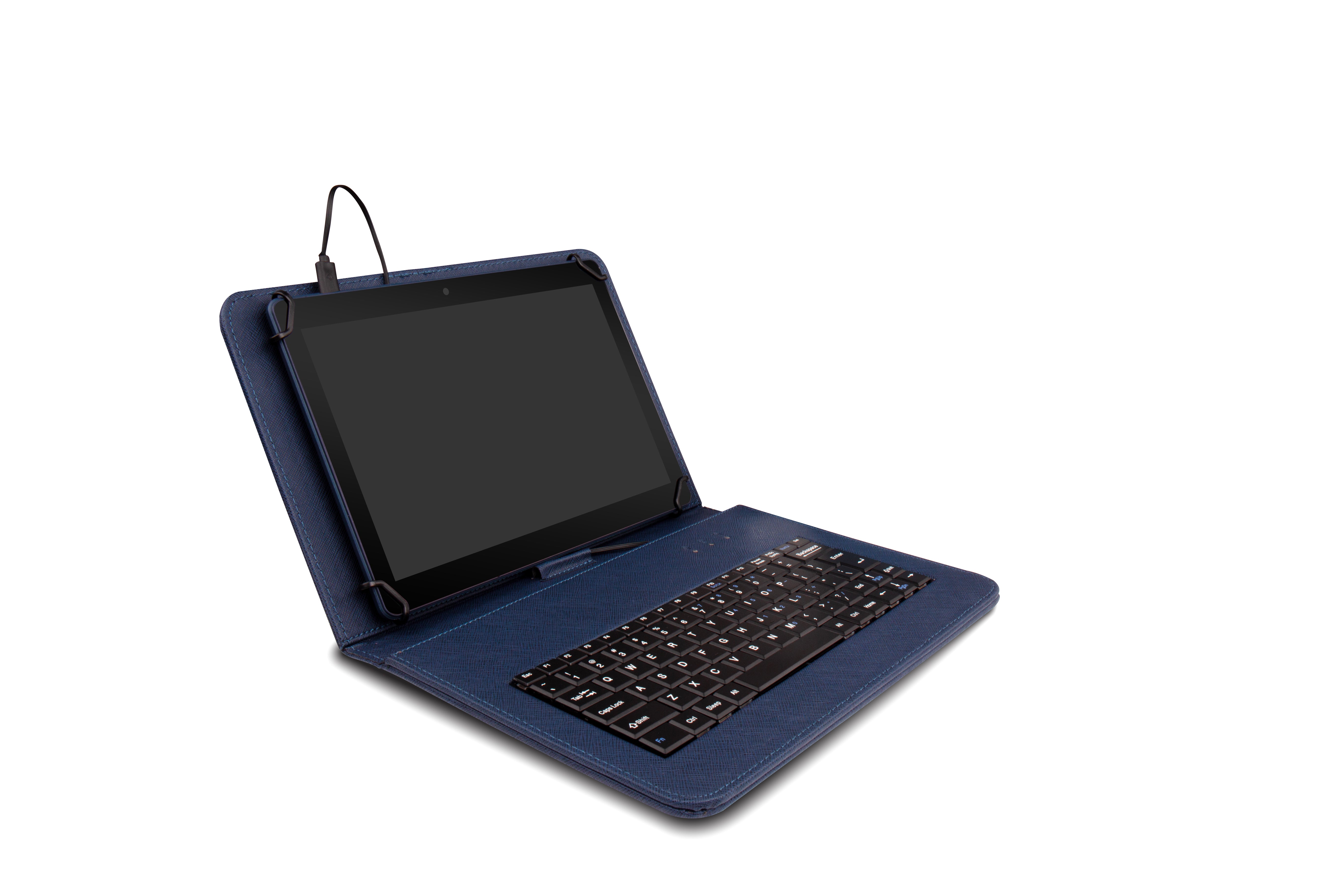 10.1" Tablet Combo with Wired Headphone and USB Keyboard