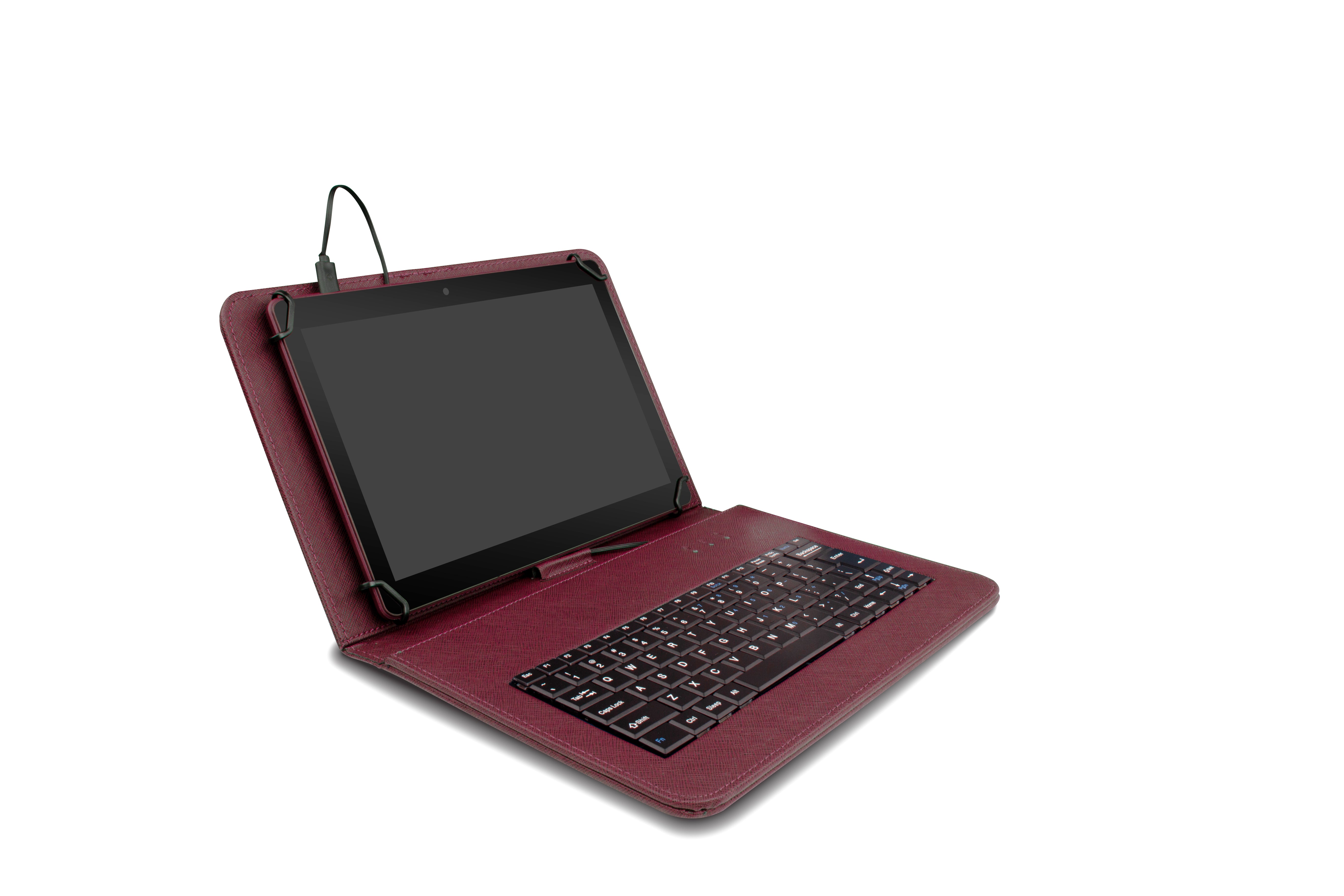 10.1" Tablet Combo with Wired Headphone and USB Keyboard