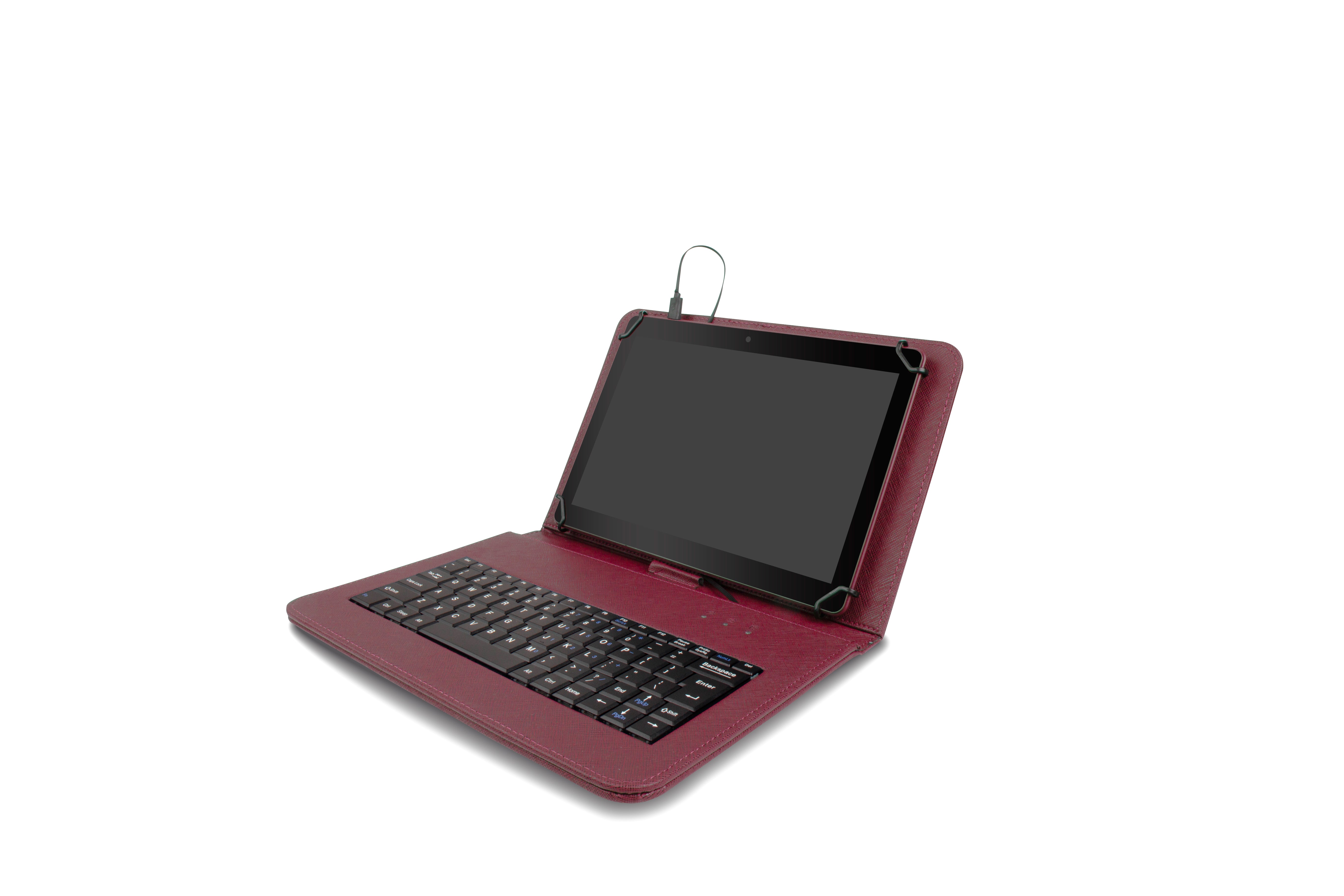 10.1" Tablet Combo with Wired Headphone and USB Keyboard