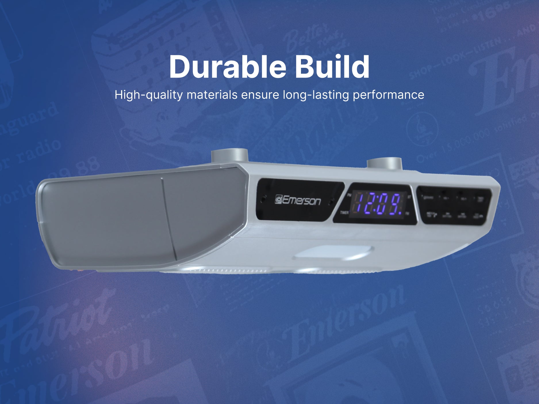 Undercabinet Bluetooth® Speaker with FM Radio