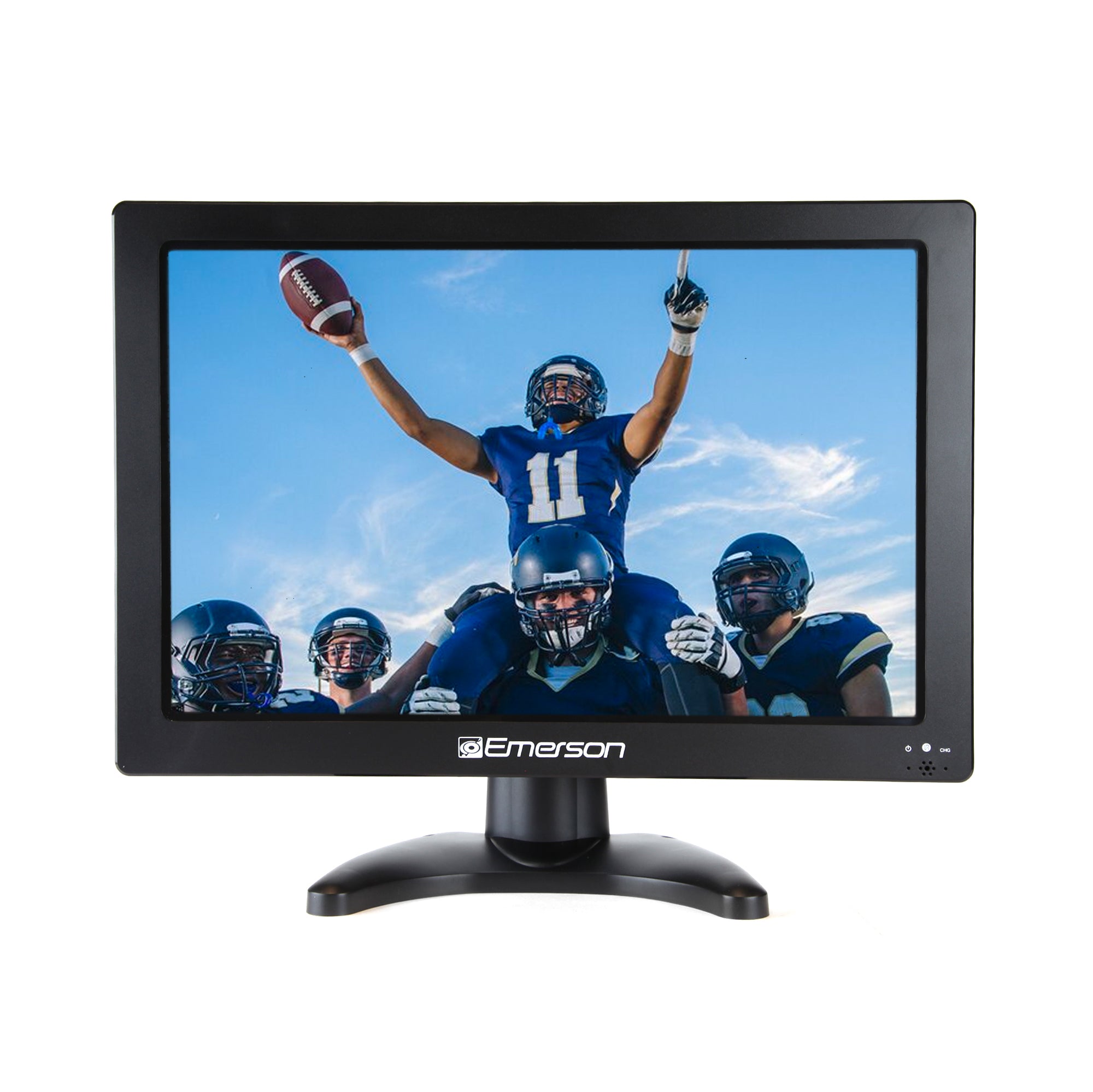 Portable 13.3" Digital TV with Built-in Rechargeable Battery and DC Car Adapter
