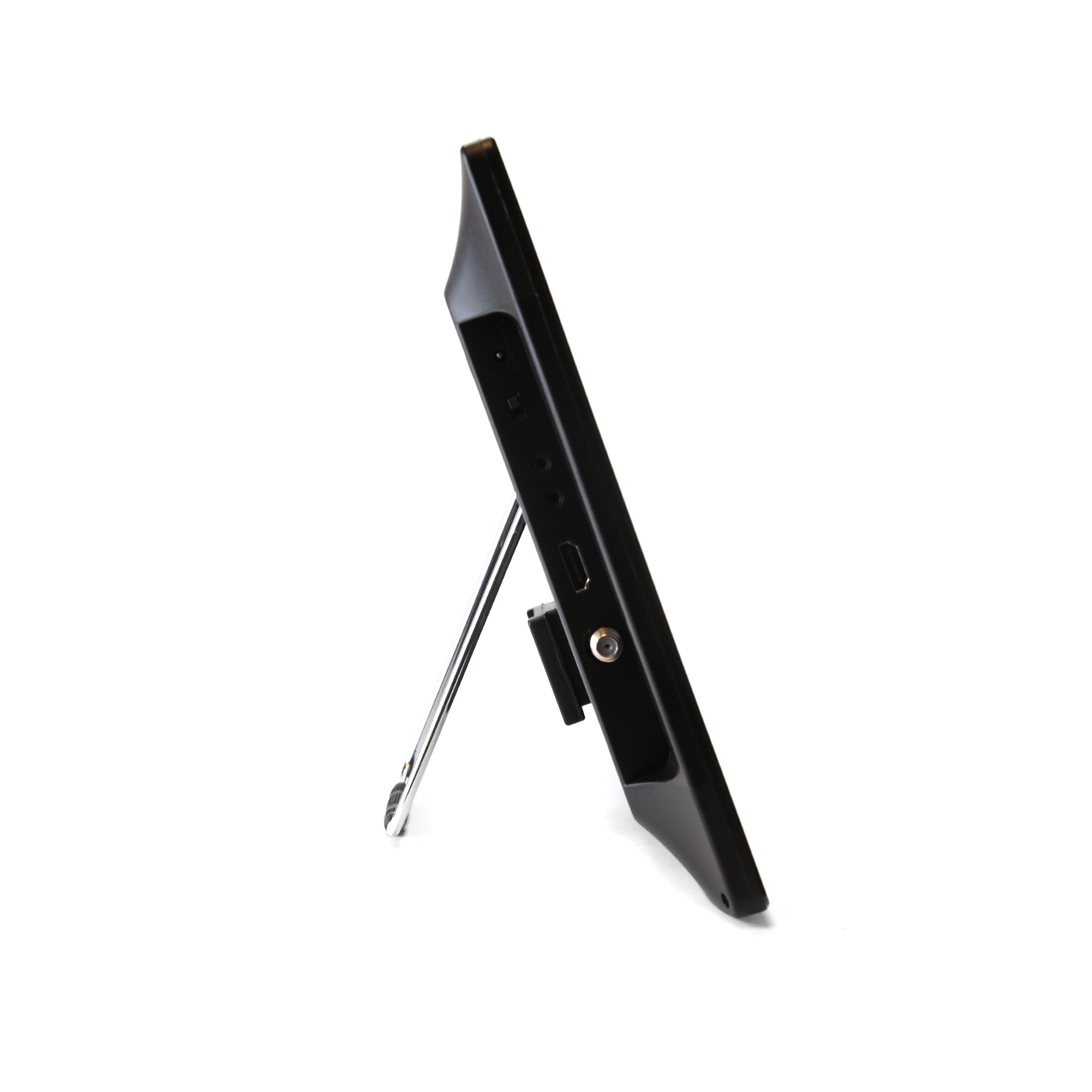 Portable 13.3" Digital TV with Built-in Rechargeable Battery and DC Car Adapter